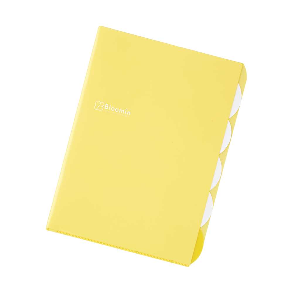LIHIT Bloomin Clear Holder 5P A4 (แฟ้มซอง 5 ช่อง) F-7732-5