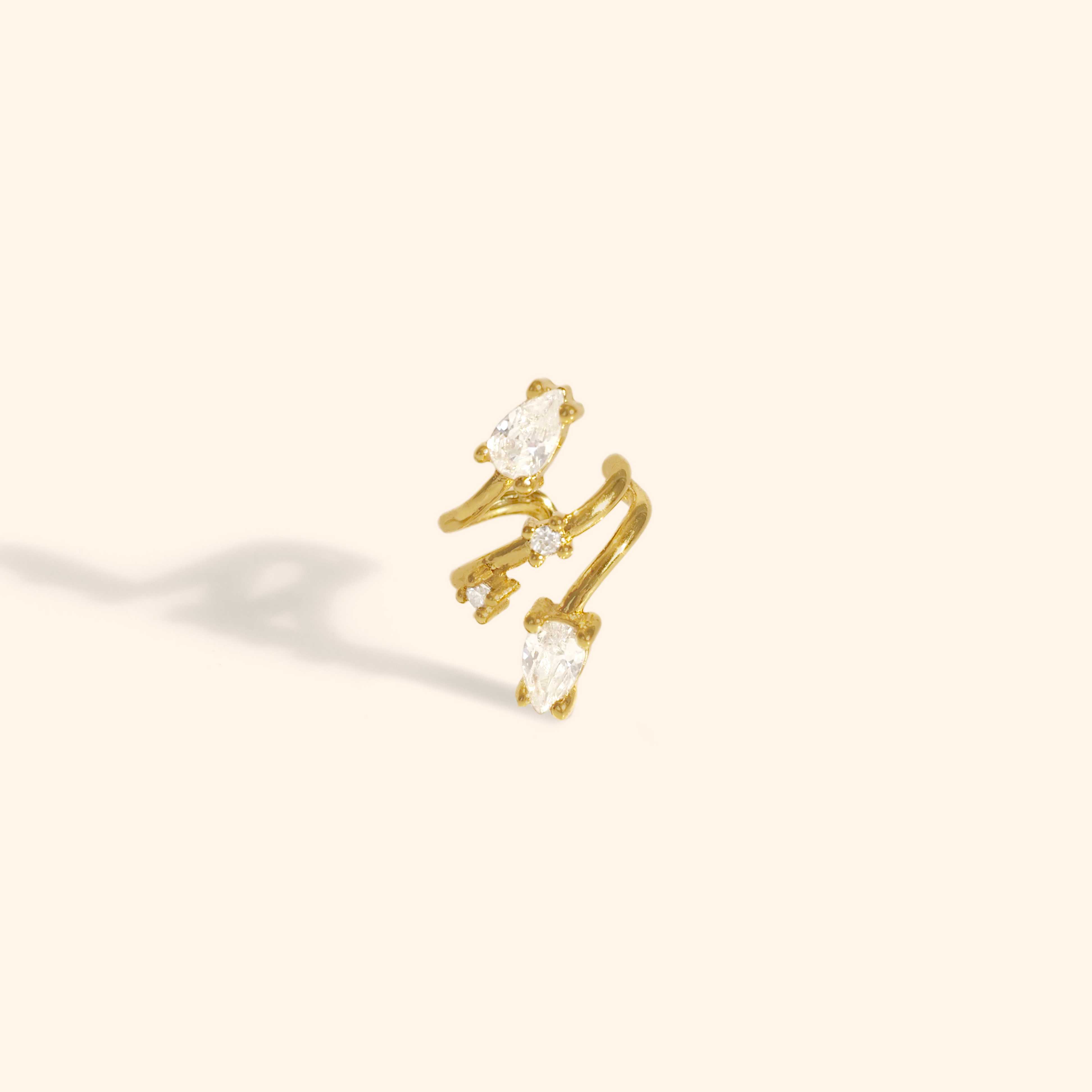 ต่างหูหนีบพญานาค (Serpent Ear Cuff)