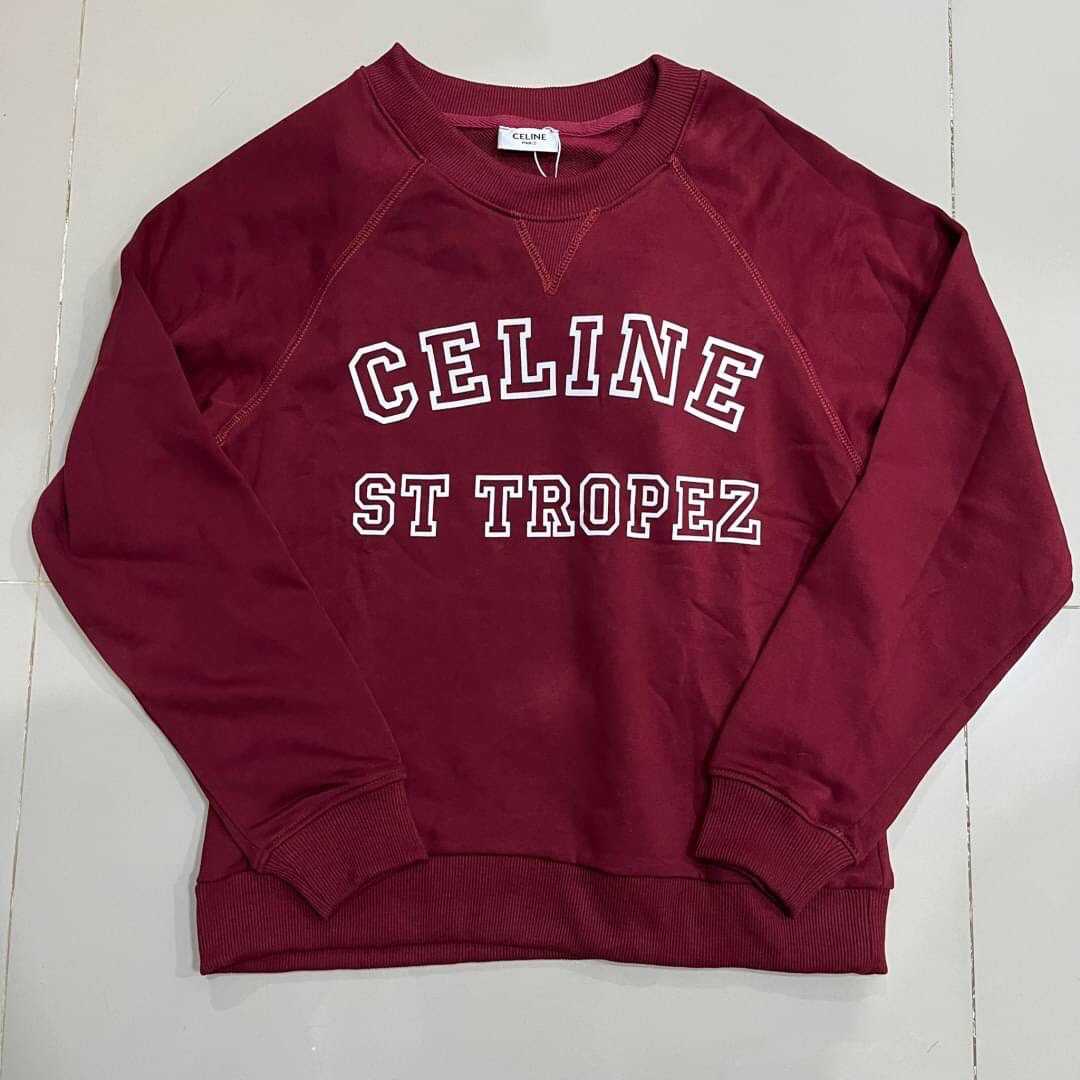 CELINE ST TROPEZ COTTON SWEATER เสื้อกันหนาวแขนยาว สเวตเตอร์ แบรนด์ซีลีน