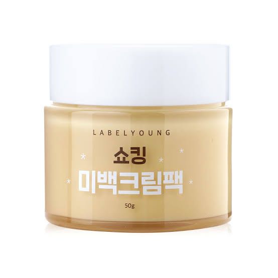 Label Young Shocking Whitening Cream Pack 50g. ครีมหน้าสด รุ่นใหม่