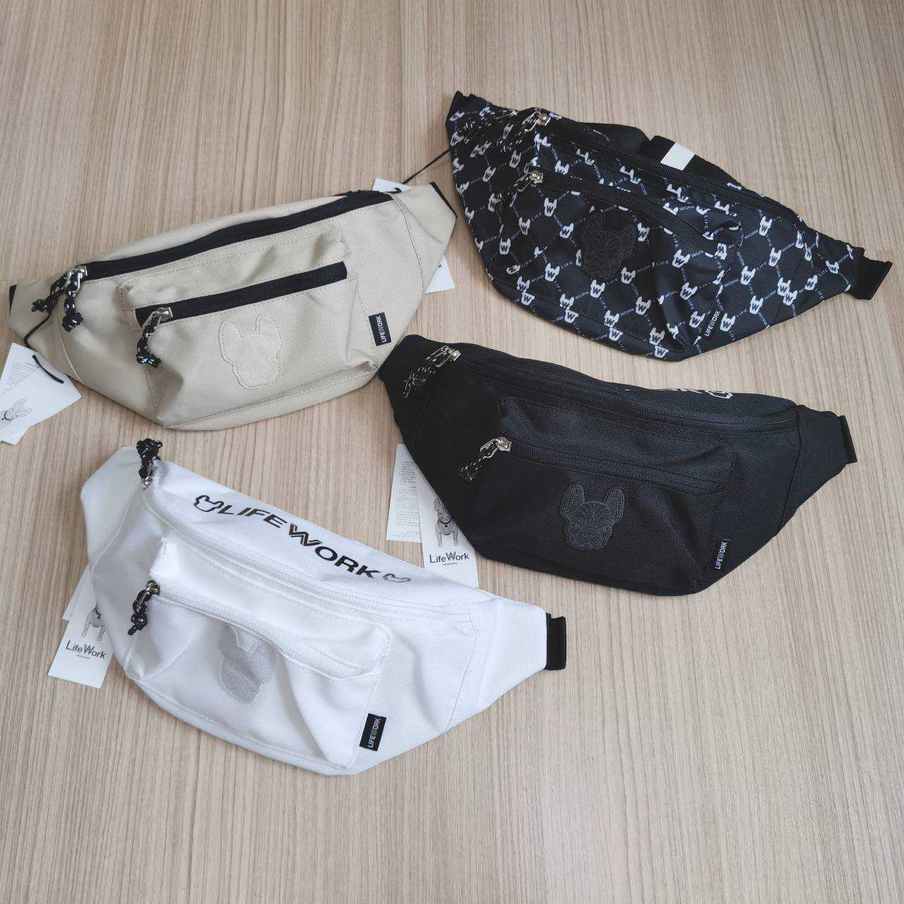กระเป๋าคาด..อก/เอว LifeWork  Zip Closure Patch Accent Hipsack 
