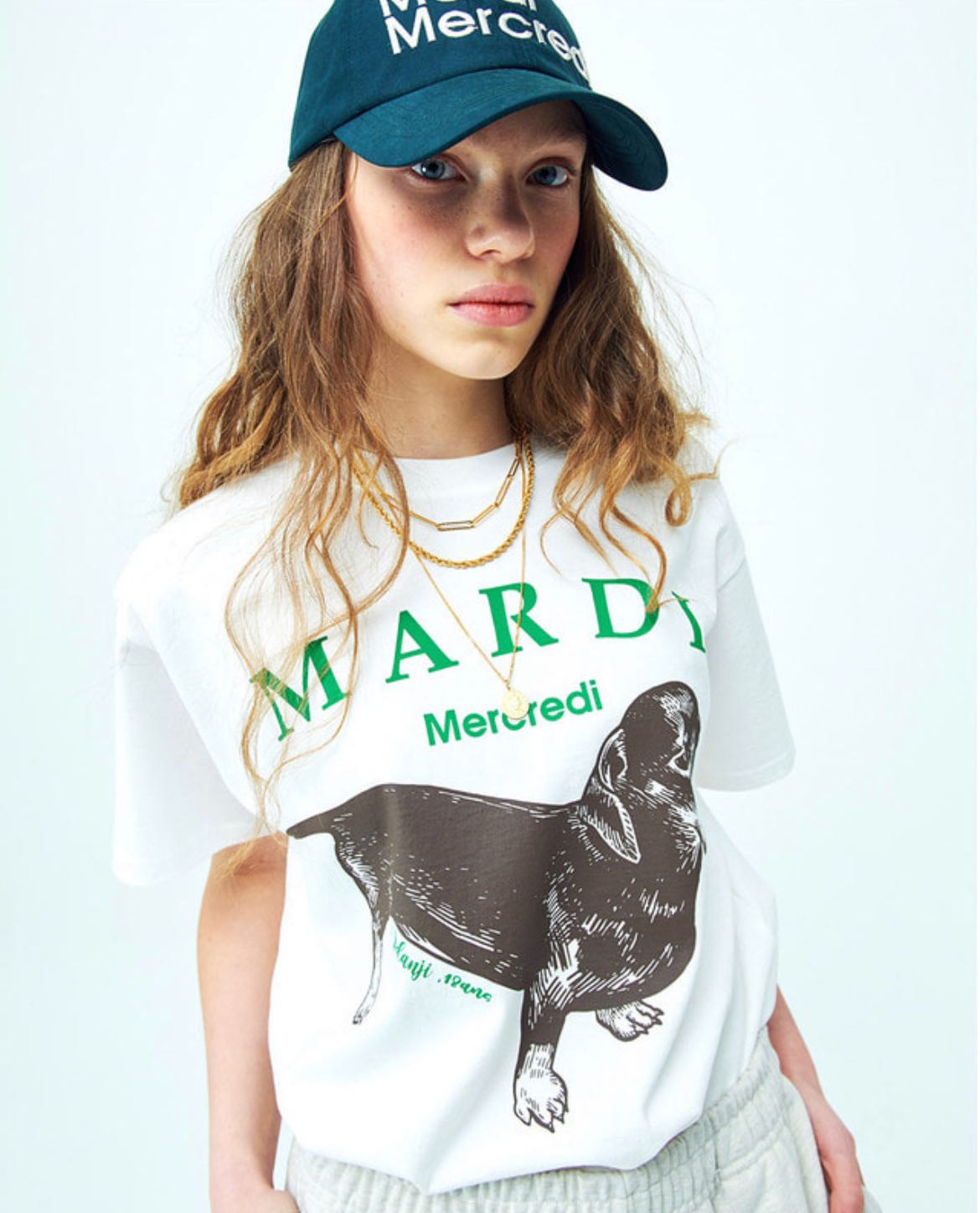 (พร้อมส่ง) TSHIRT DDANJI IVORY