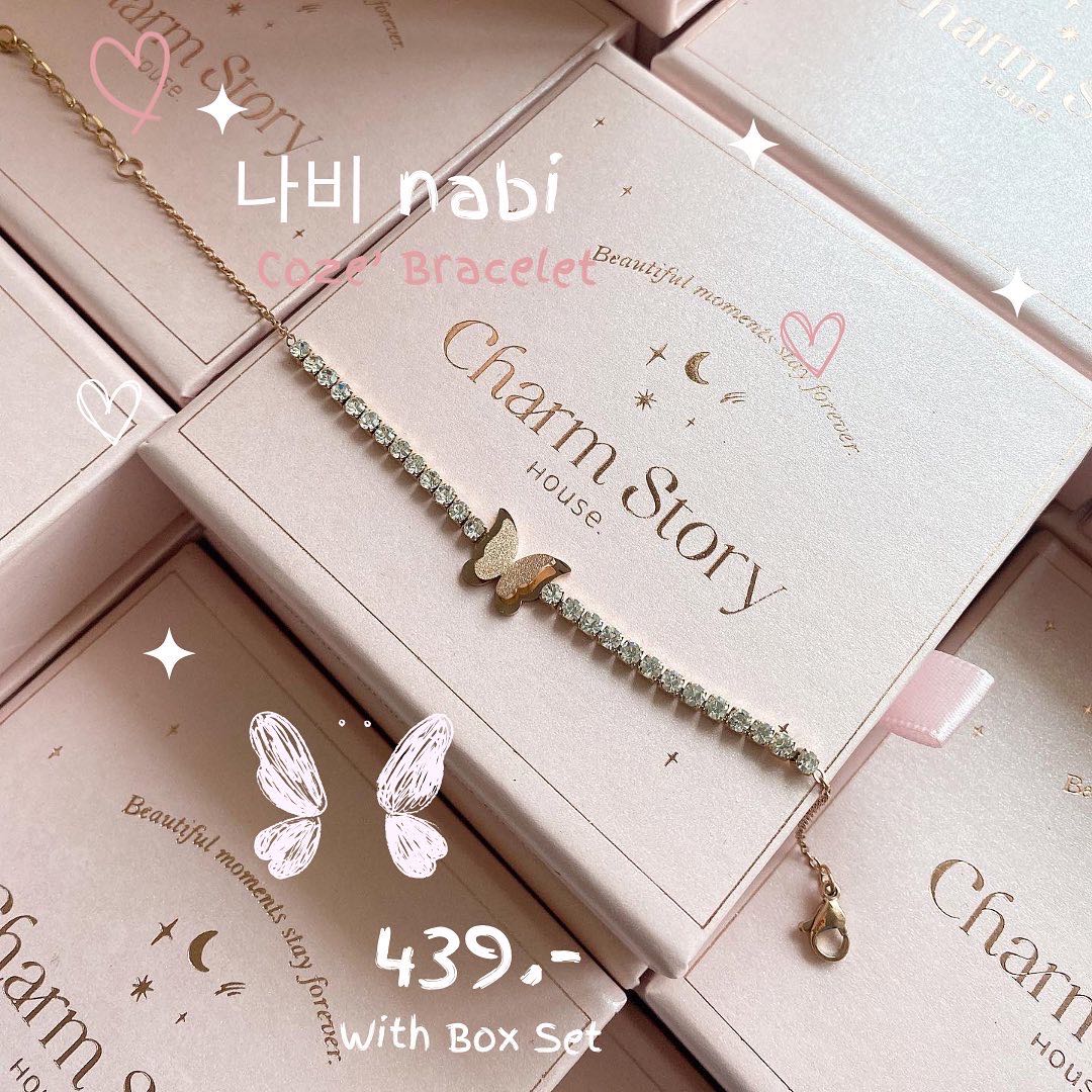 สร้อยข้อมือ 나비 nabi Coze bracelet