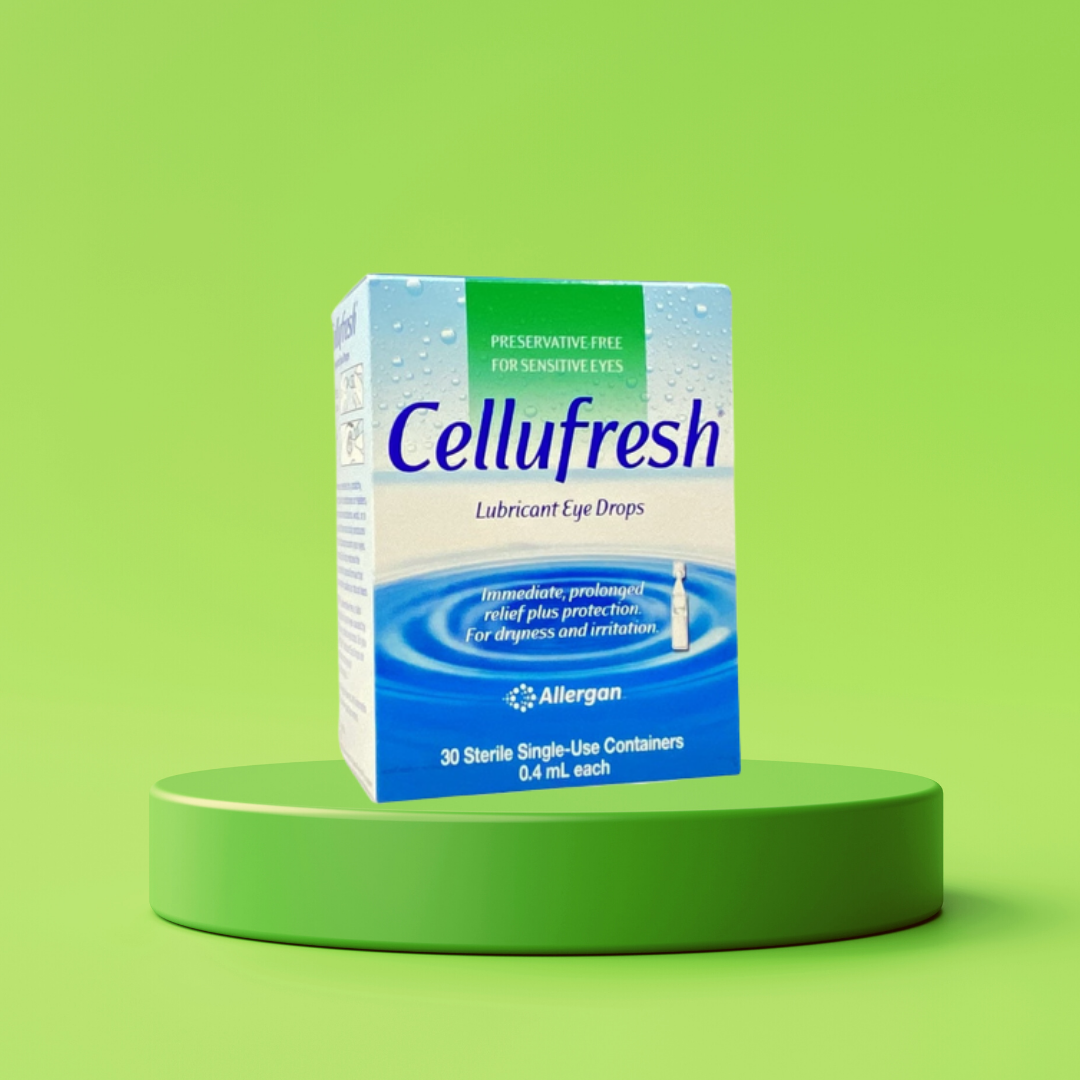 น้ำตาเทียม Cellufresh UD (1 กล่อง = 30 ชิ้น) ไม่มีสารกันเสีย