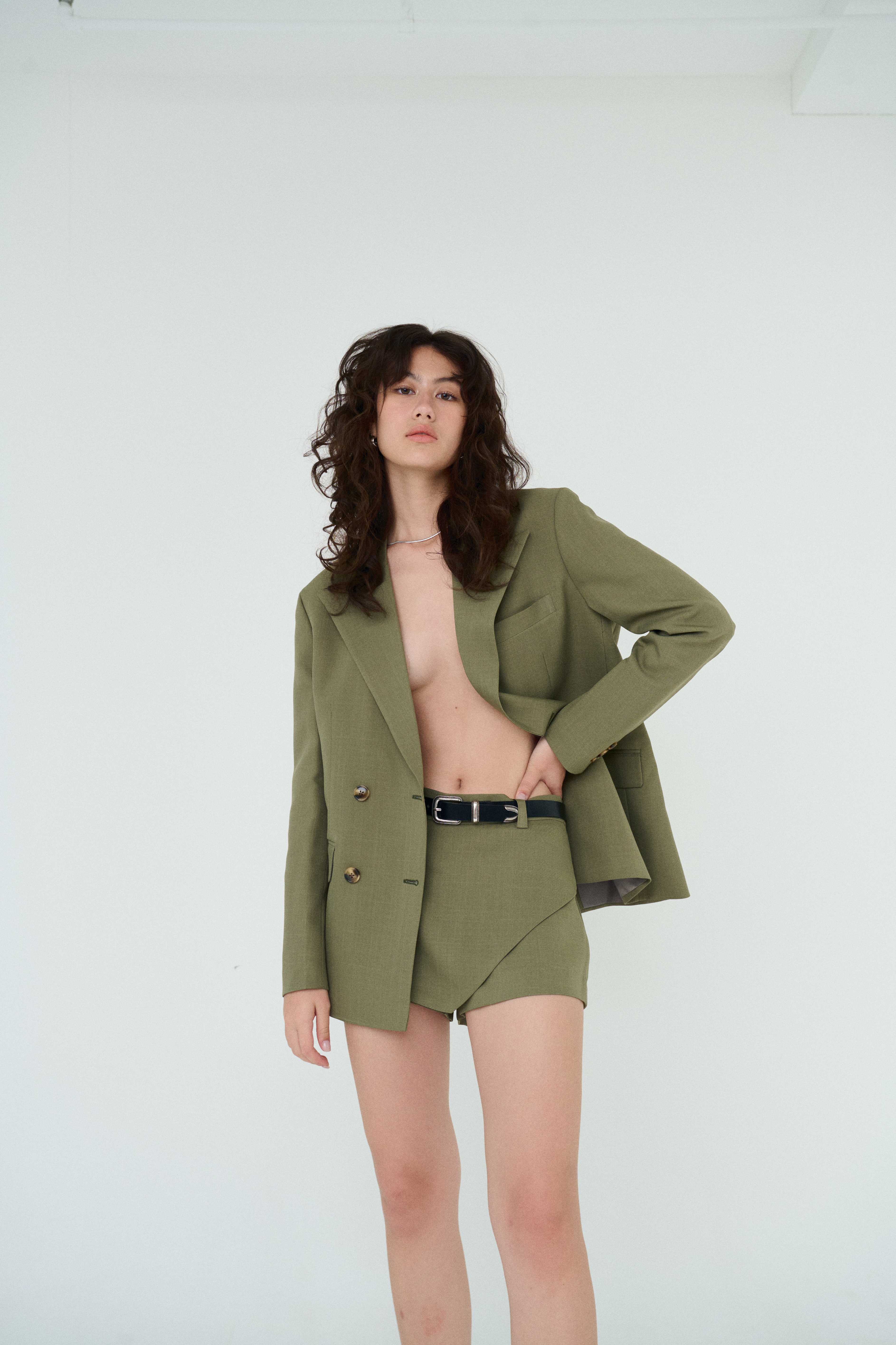 DAVID BLAZER in Military Green