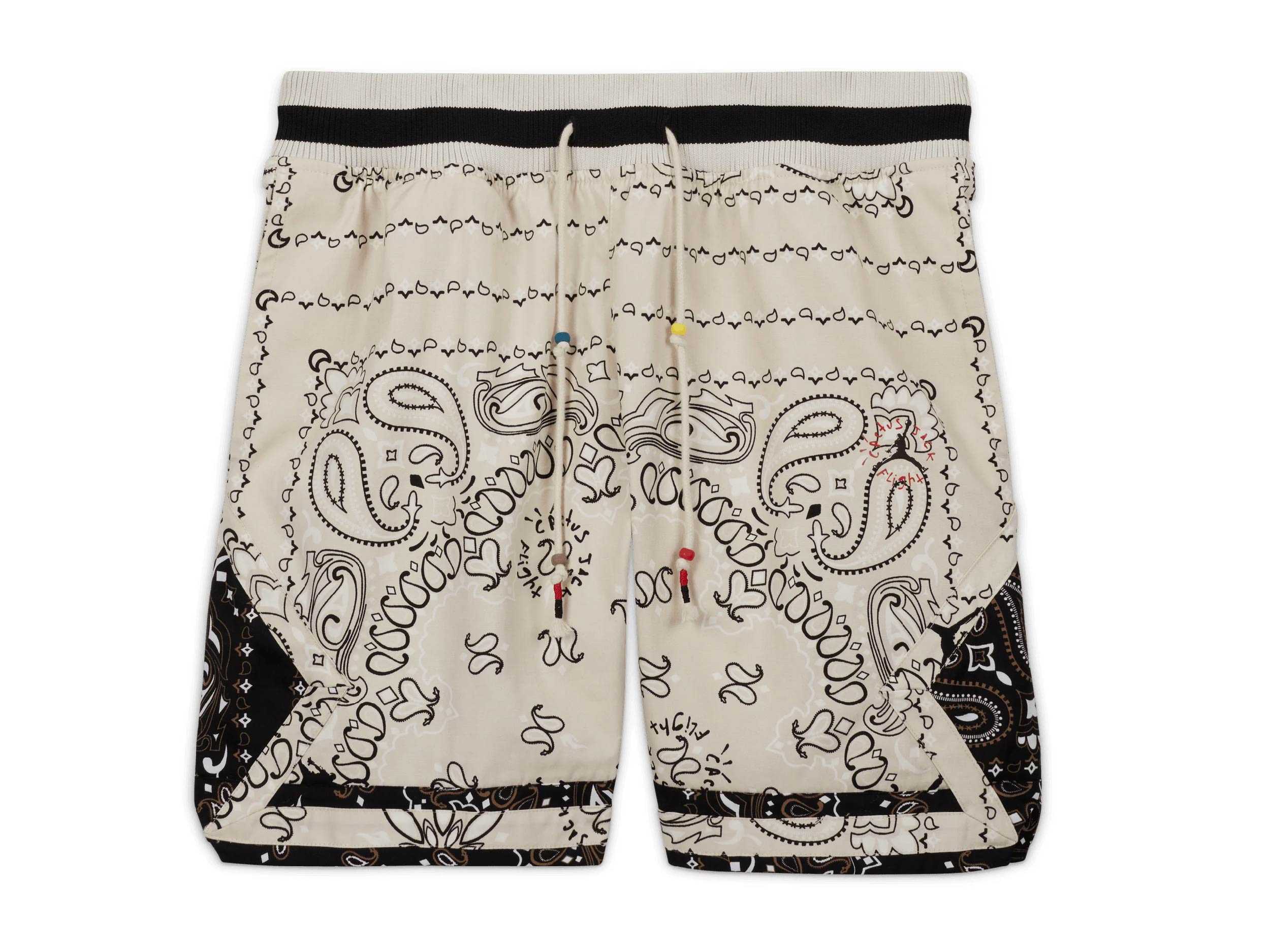 Travis Scott x Jordan Paisley Shorts Orewood