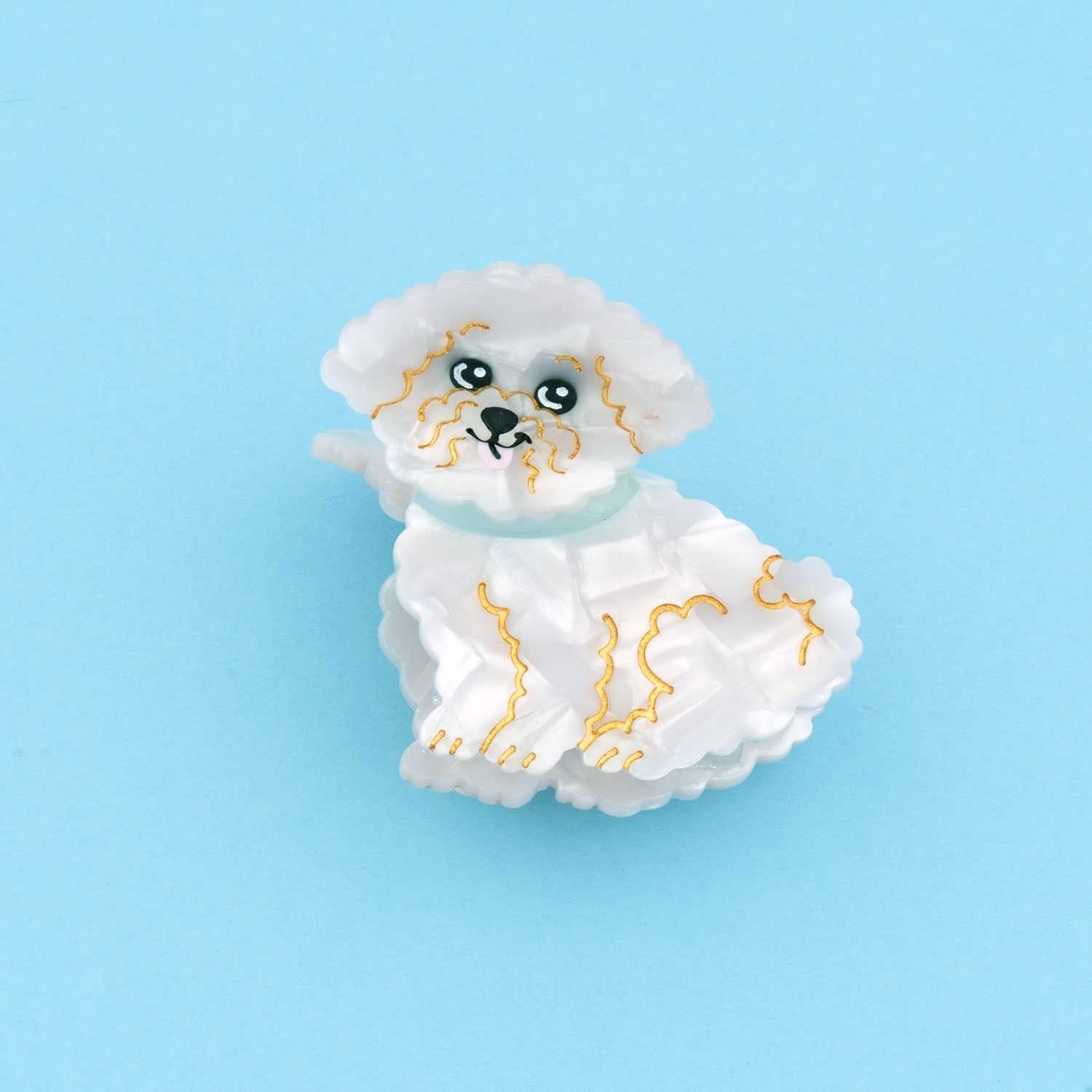 Coucou Suzette Hair Claw - Bichon