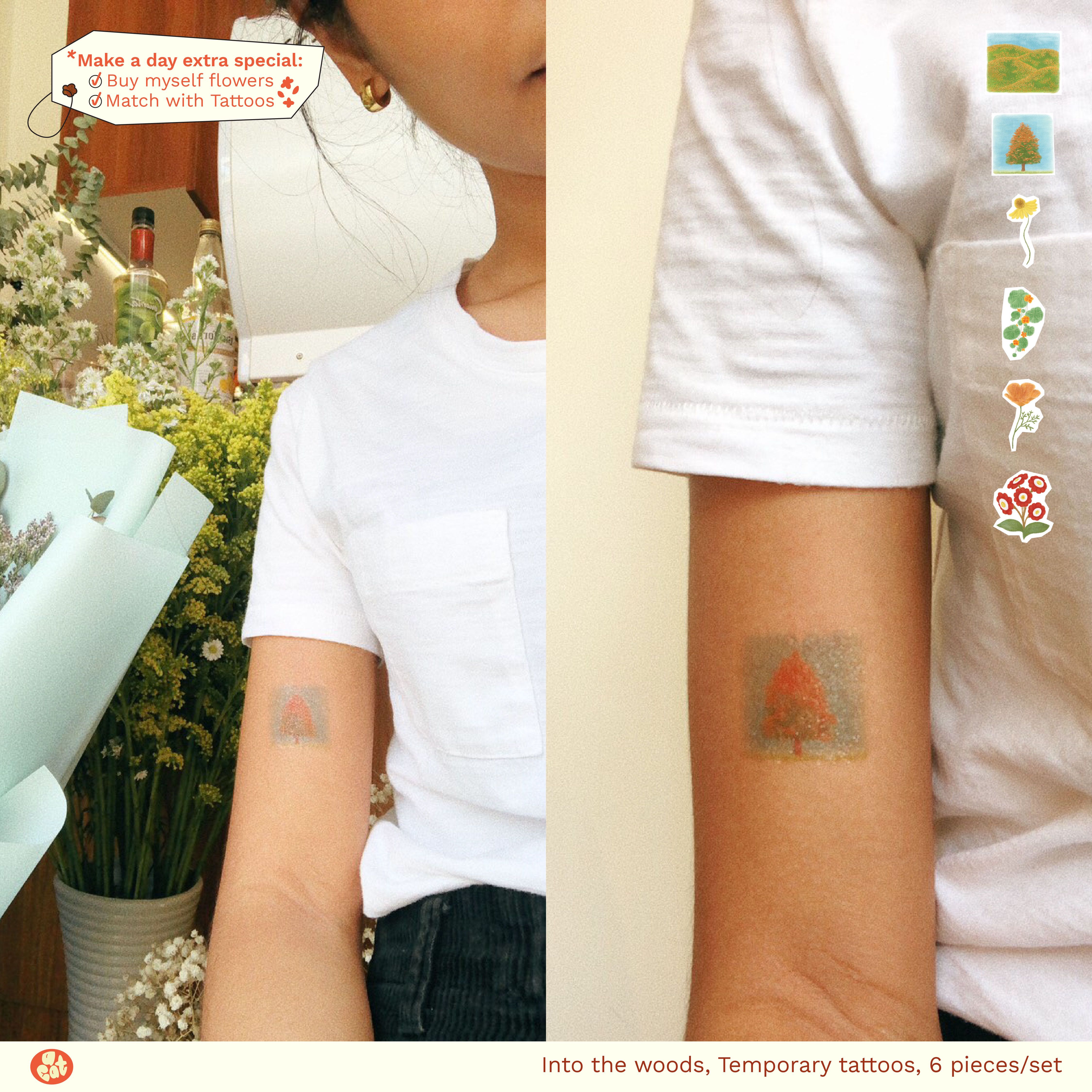 Tattoo Set – Into the woods