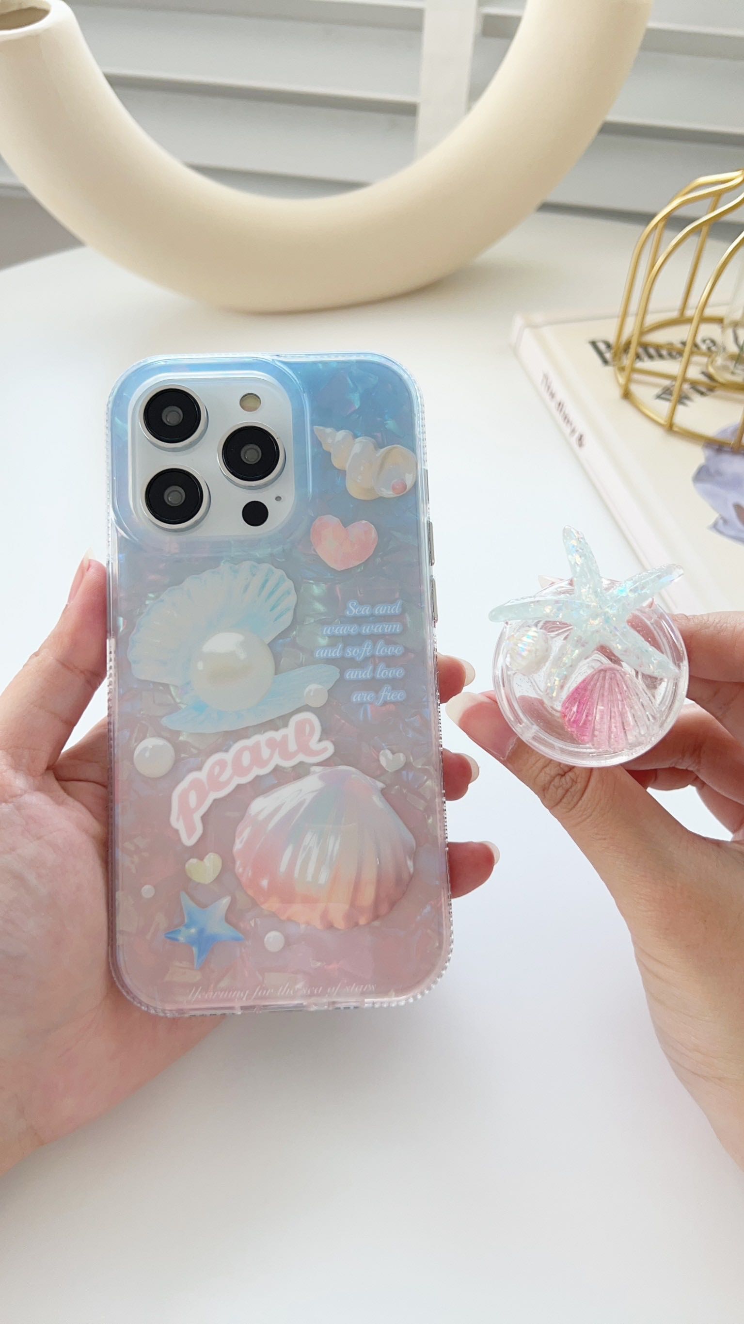 สอบถามก่อนกดสั่ง เคสเกล็ดน้ำแข็ง เคสไล่สี เคสสีพาสเทล ไอริง holder griptok เคสไอโฟน เคสiPhone 