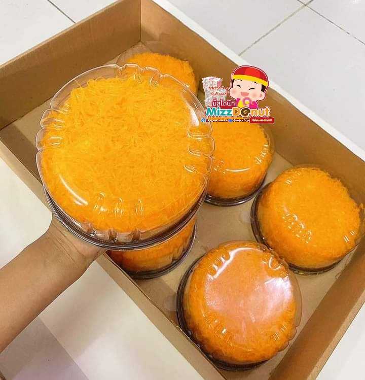 เค้กฝอยทองครึ่งปอนด์(6แพค)