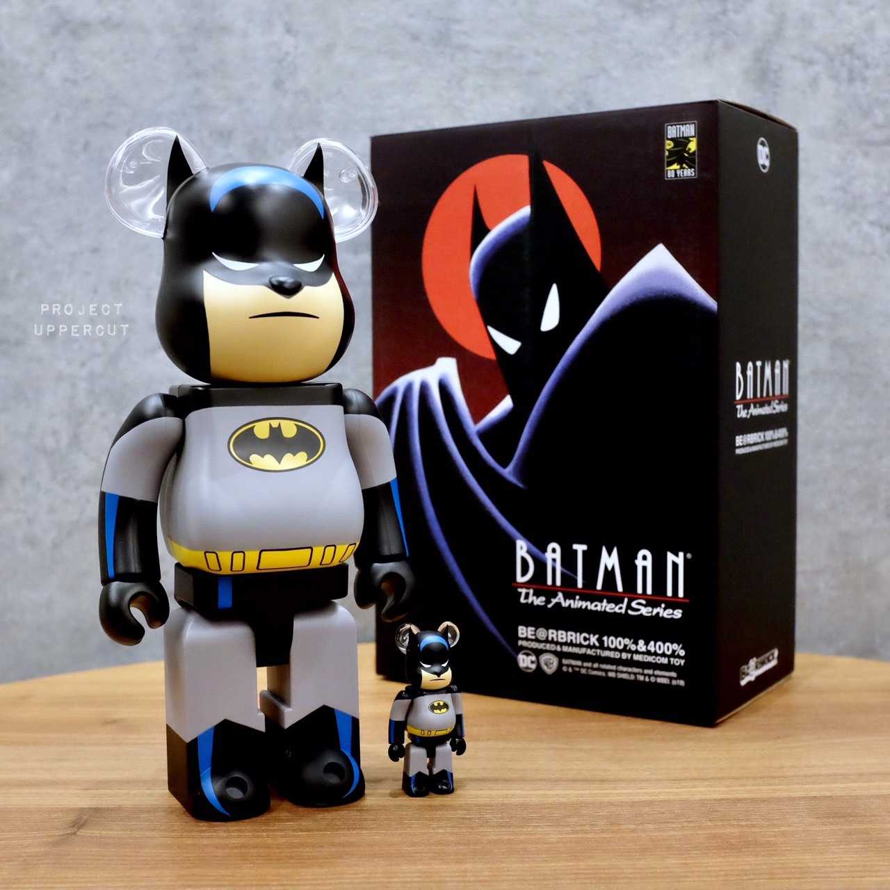 BE@RBRICK 400%+100% BATMAN - Animated Ver. [New]