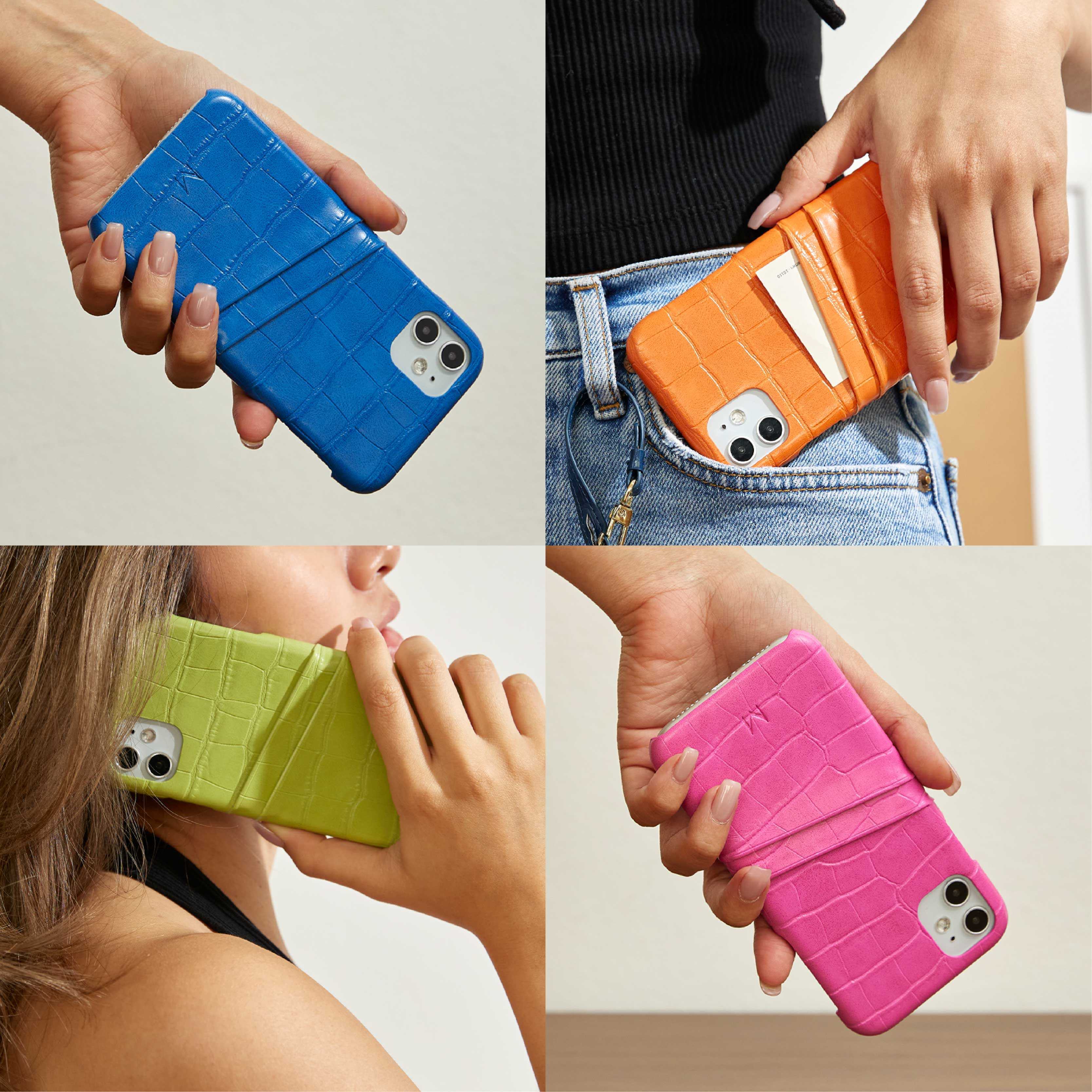 MUSE Card Holder Phone Case COOL Tone (11/11Pro/11Pro Max)