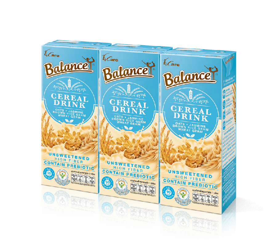 4Care Balance เครื่องดื่มน้ำจมูกข้าวสูตรน้ำตาลน้อย (180 ml x 3 กล่อง)