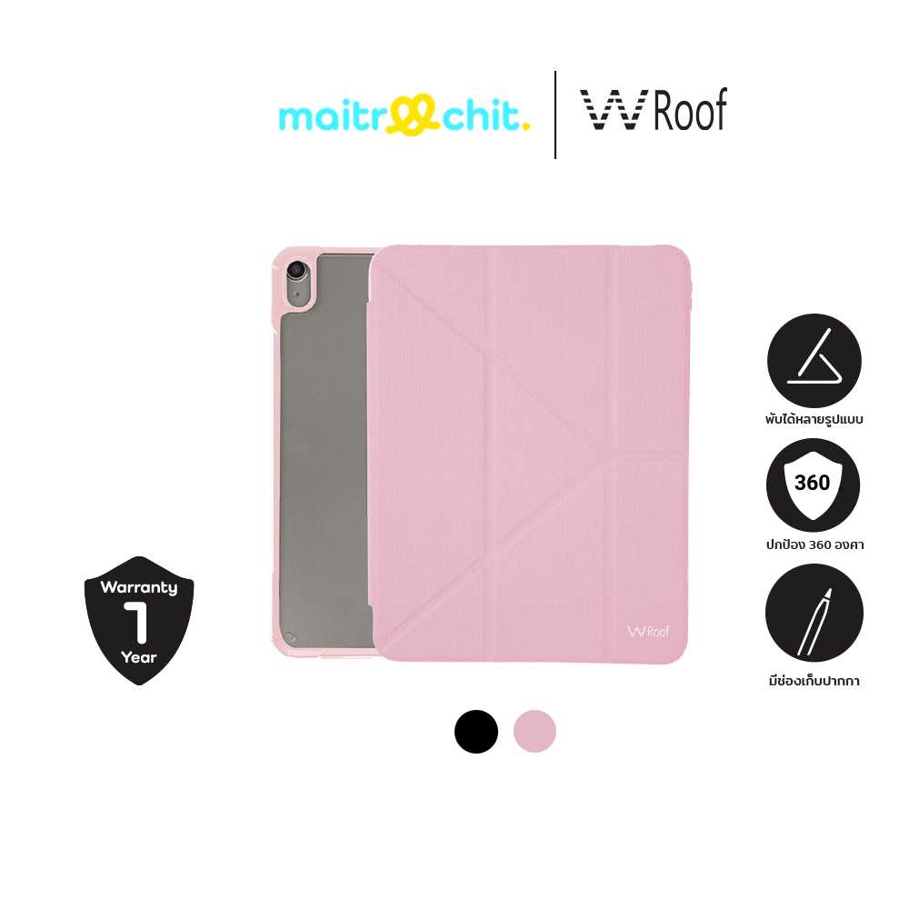 WRoof รุ่น Evo Crystal Folio เคสสำหรับ iPad Gen 10th/11th (10.9/11 inch)