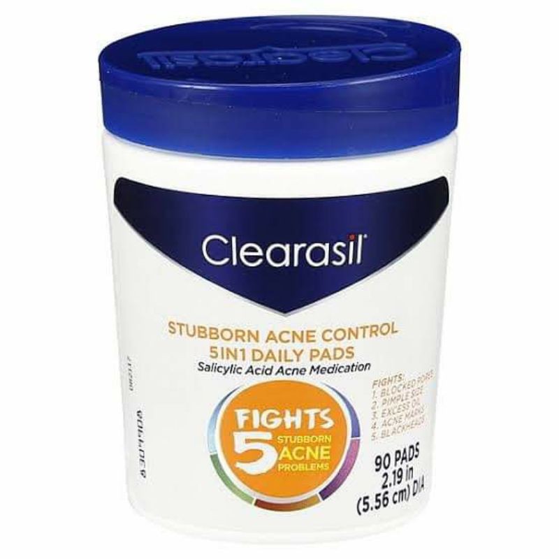 Clearasil Stubborn Acne Control 5In1 Daily🇺🇸สิวอุดตัน สิวหัวดำฝังลึก สิวหนองสิวอ