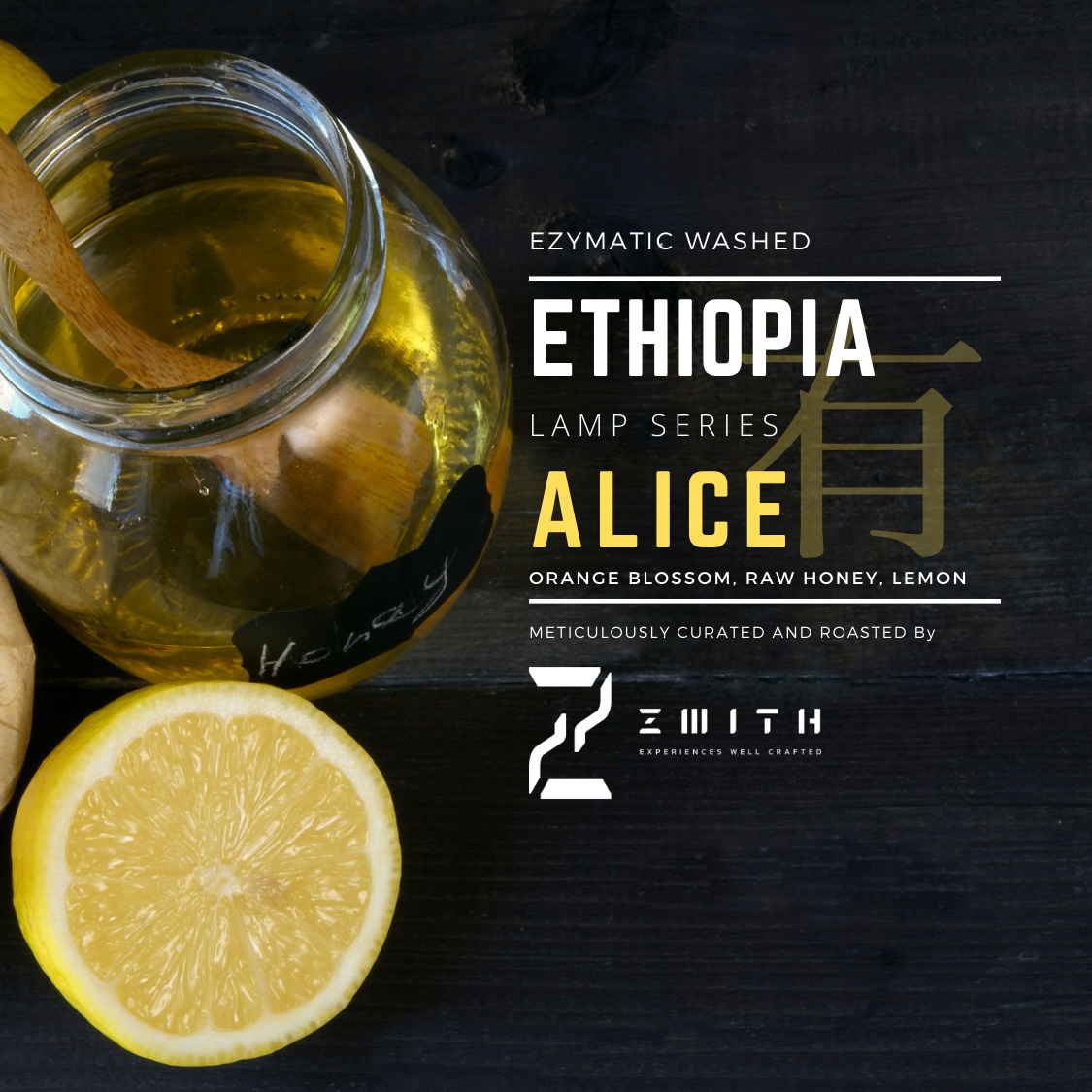 Ethiopia ALICE - Roast Coffee (Whole Bean) - เมล็ดกาแฟคั่ว แบบยังไม่บด