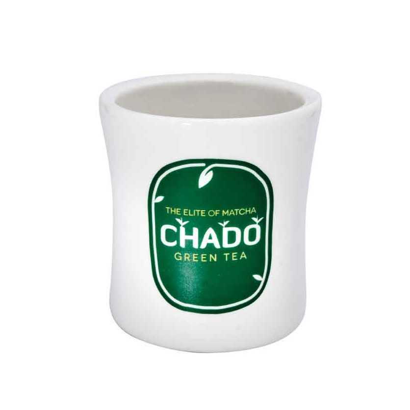 แก้ว Mug สีขาว สกรีนโลโก้ CHADO