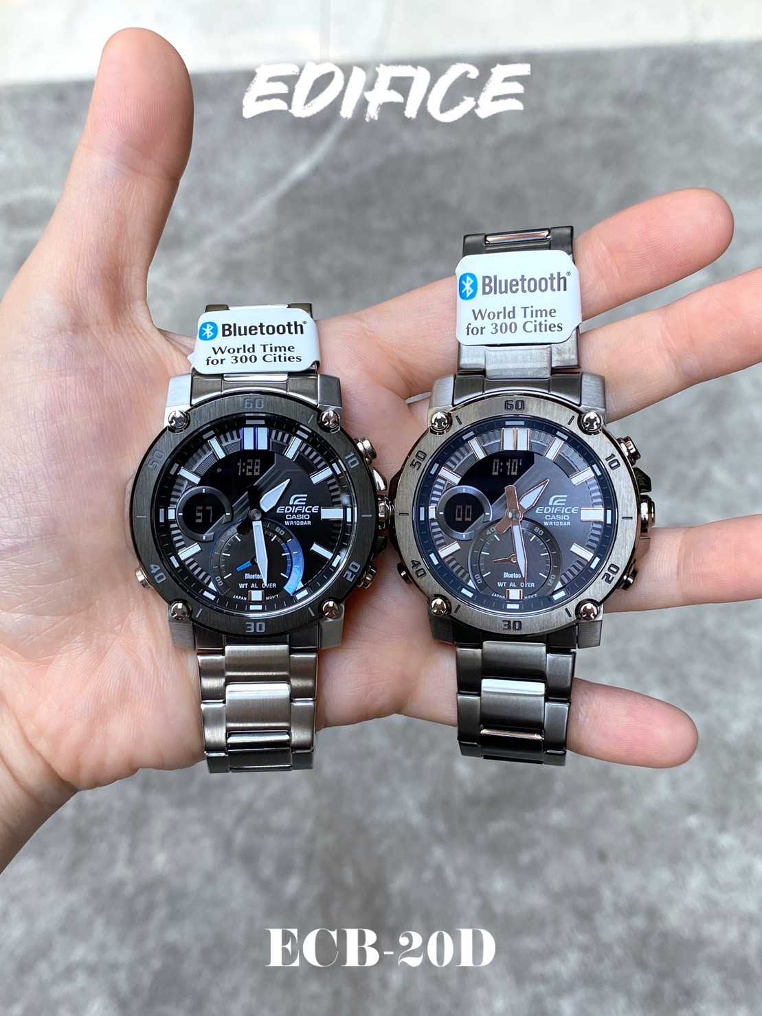 นาฬิกา Edifice รุ่น ECB-20DB / ECB-20DC