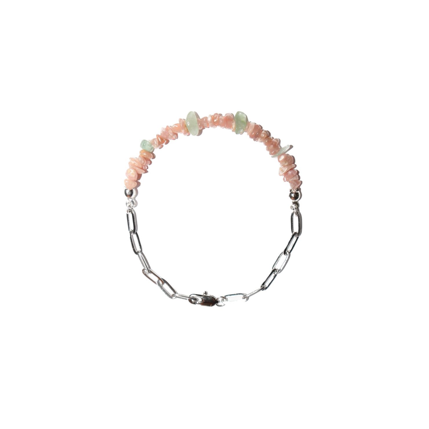 Mirabilis: Rhodochrosite & Aventurine bracelet