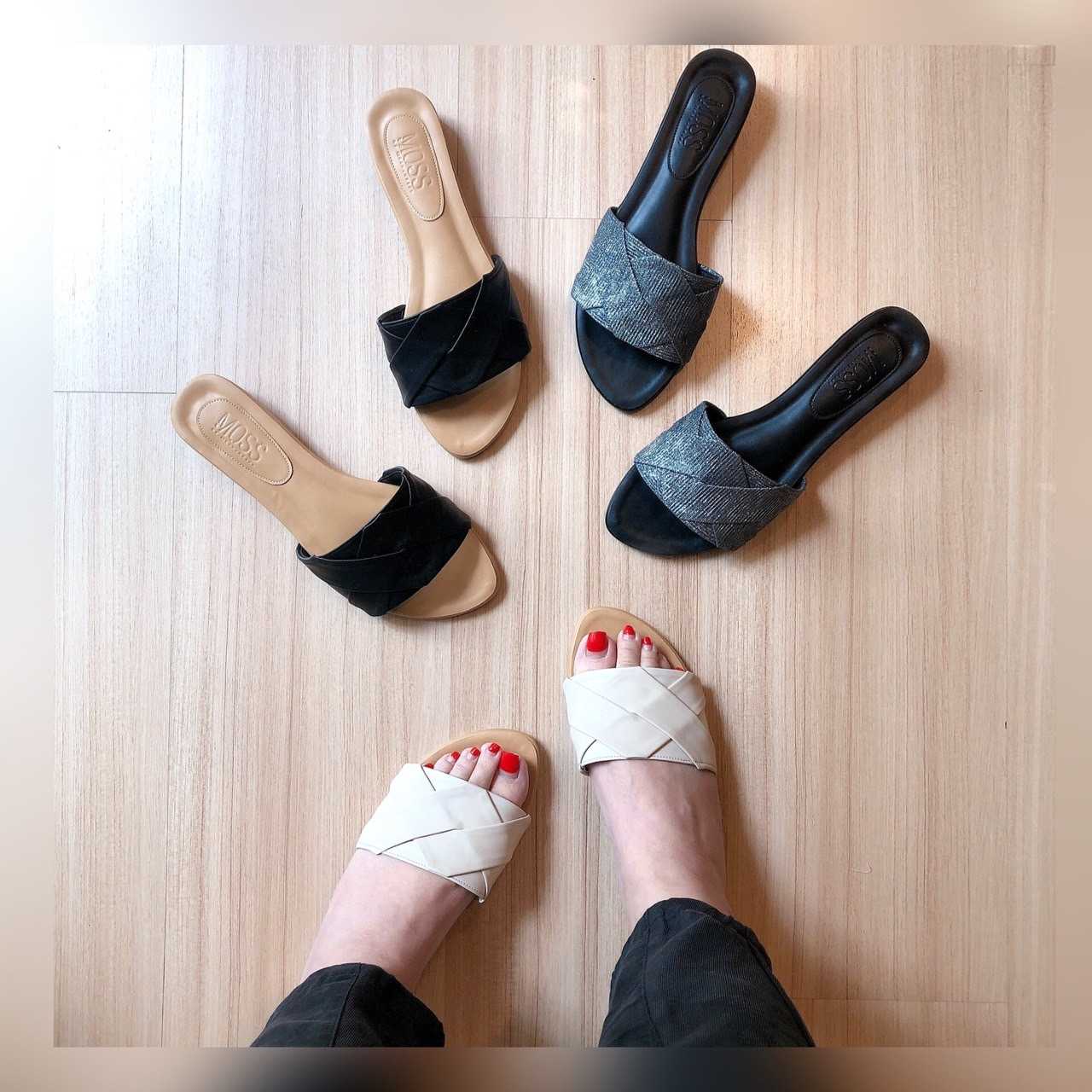 Geo Weave Sandals @mosstories