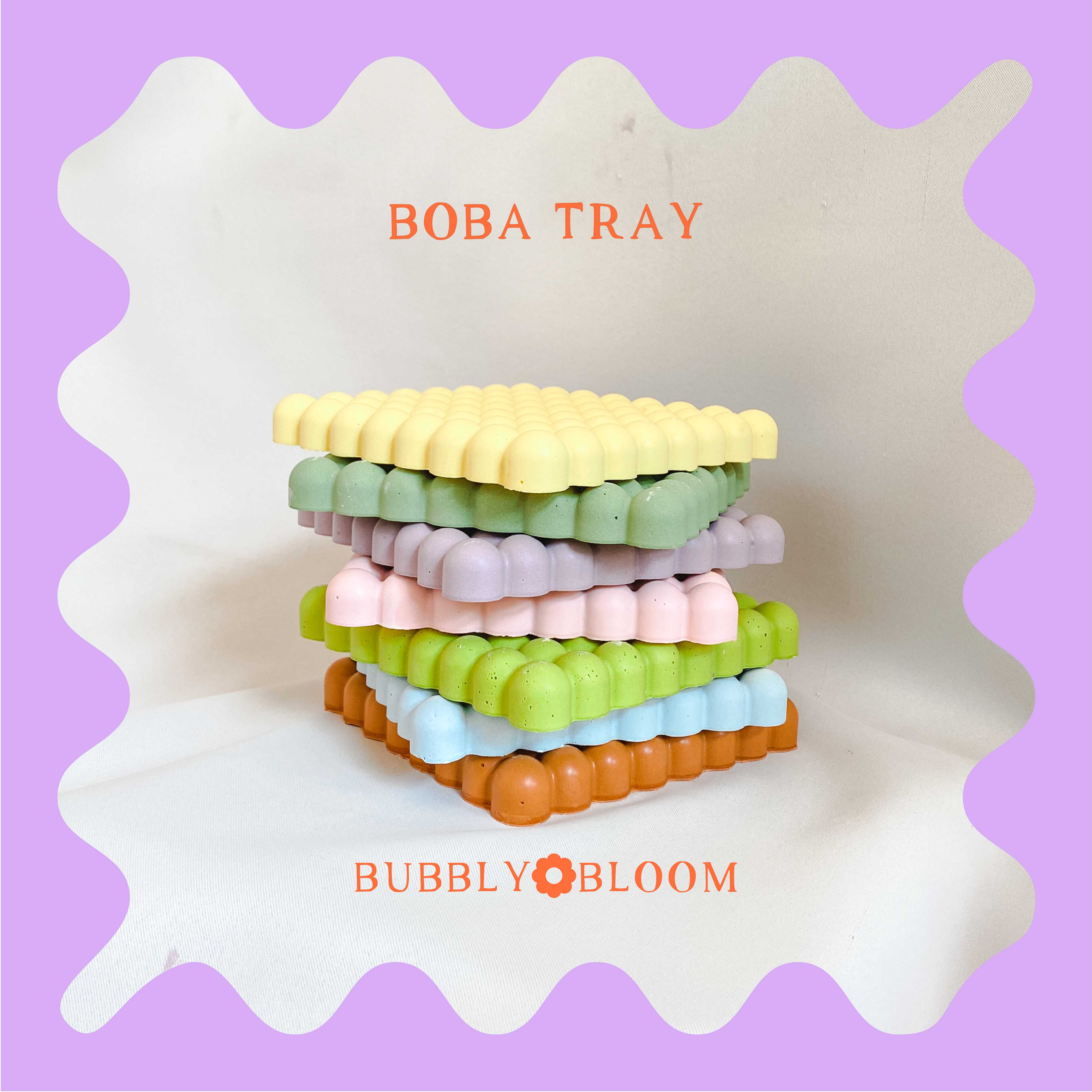 Bubbly Bloom Boba Tray (Made to Order)