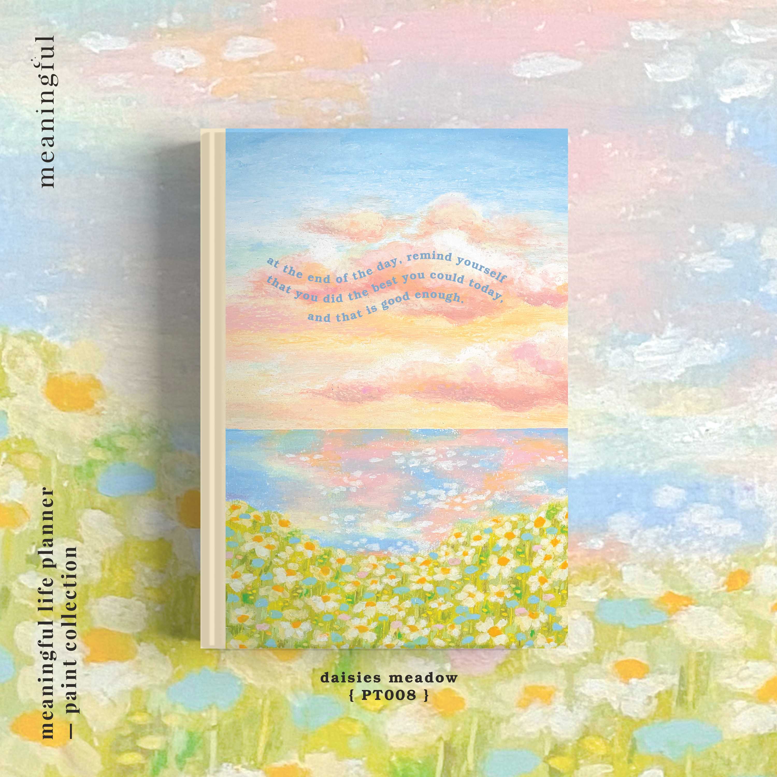 Meaningful Life Planner & notebook | Paint collection — pt008