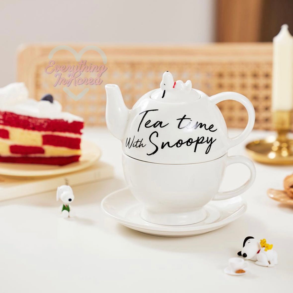 พรีออเดอร์ Snoopy Teapot Set Tea🫖 สาวกสนูปปี้มาแล้วค๊าาาา ลิขสิทธิ์แท้