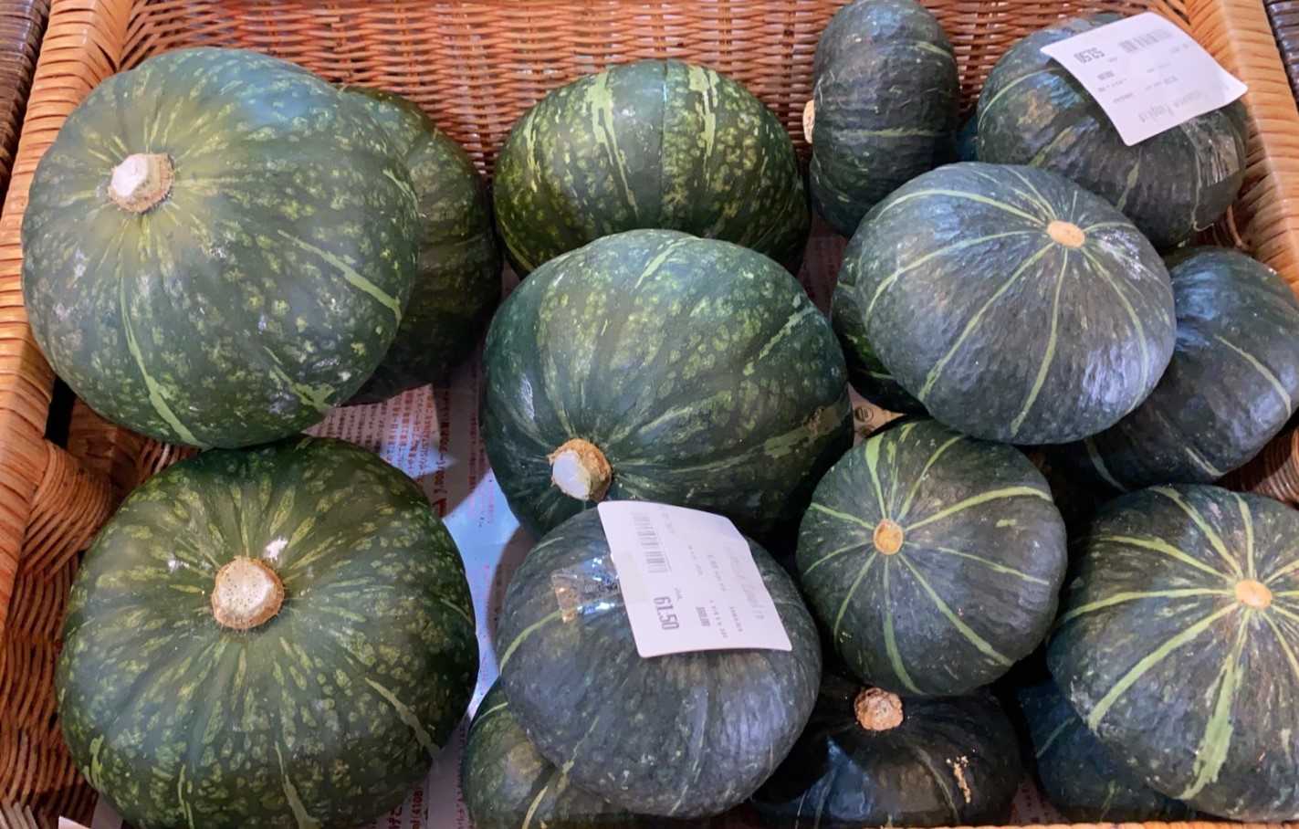 ฟักทองญี่ปุ่นออร์แกนิค / 日本かぼちゃ (Organic Japanese Pumpkin)