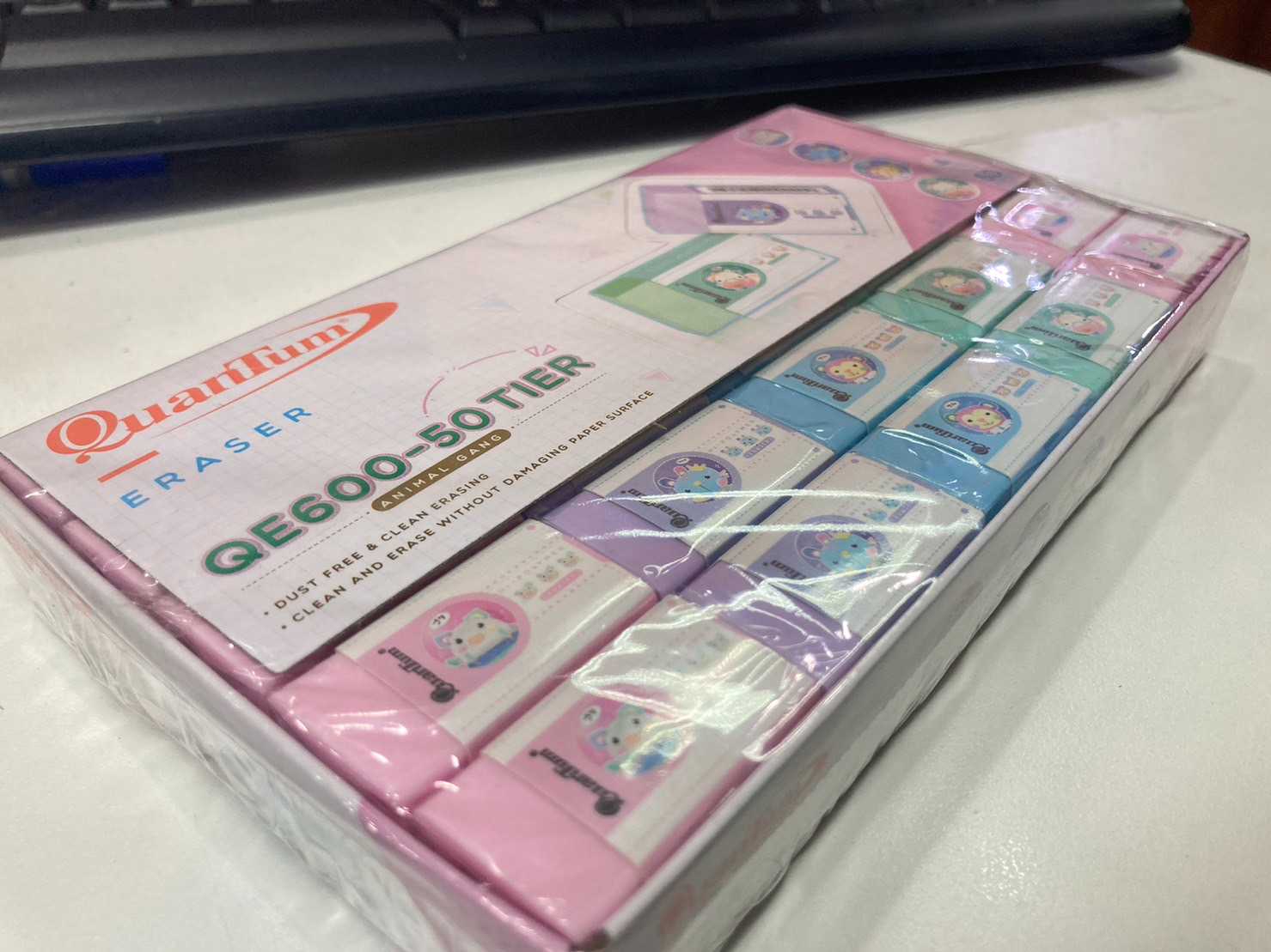 ยางลบควอนตั้ม QE600-50 TIER / Eraser