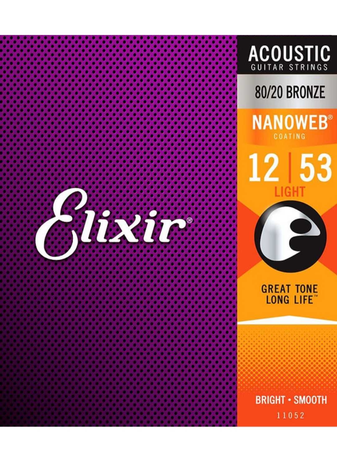 ELIXIR 80/20 BRONZE NANOWEB Anti-rust Light 12-53
