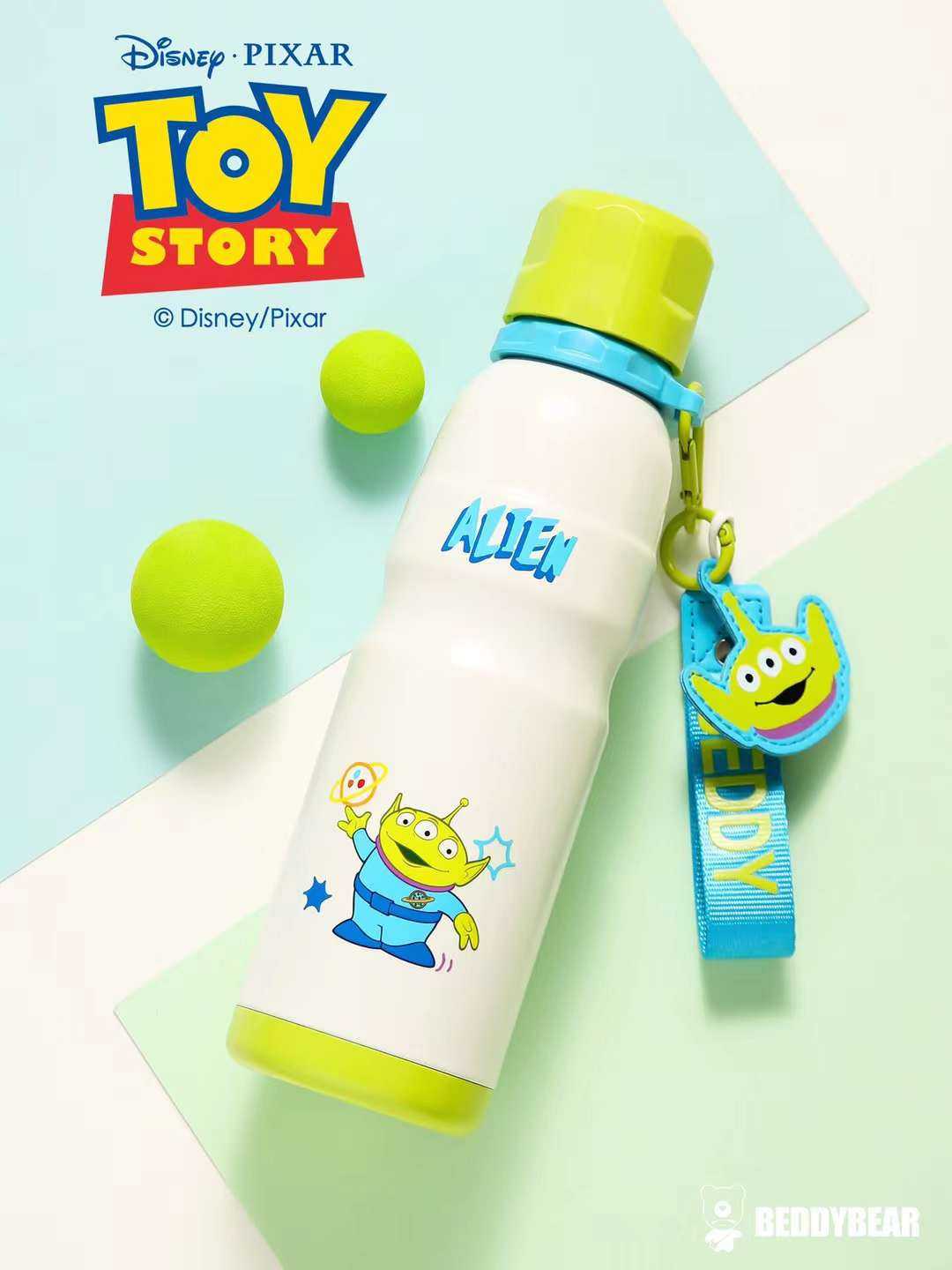BeddyBearXToy Story  ขวดน้ำสูญญากาศ ยกดื่ม เก็บอุณหภูมิ ร้อน/เย็น  BBA004TS-005AL