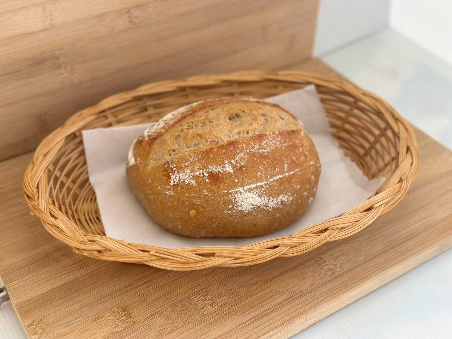 ขนมปังซาวเออร์โด แป้งไรย์ออร์แกนิค / オーガニックライ麦サワードウ(Organic Rye Sourdough)