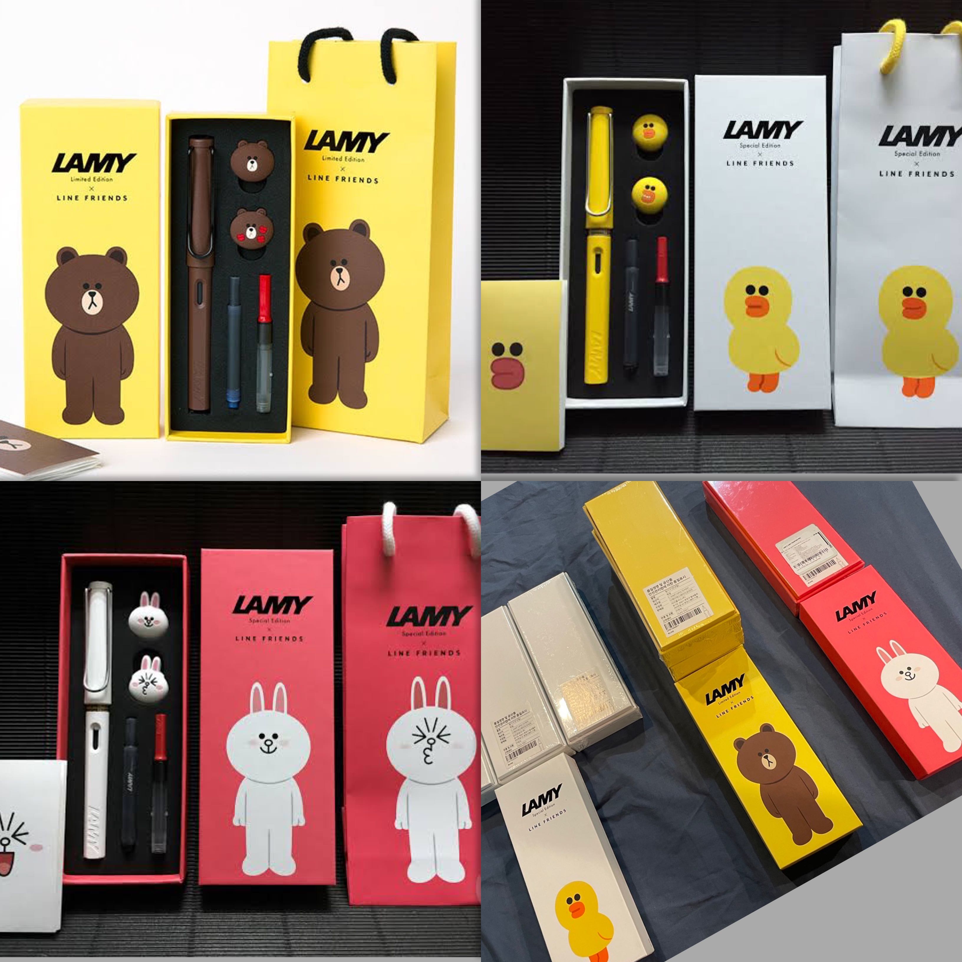 LAMY safari Line Friend Brown / Cony /Sally  2015 ( หมึกซึม ) 