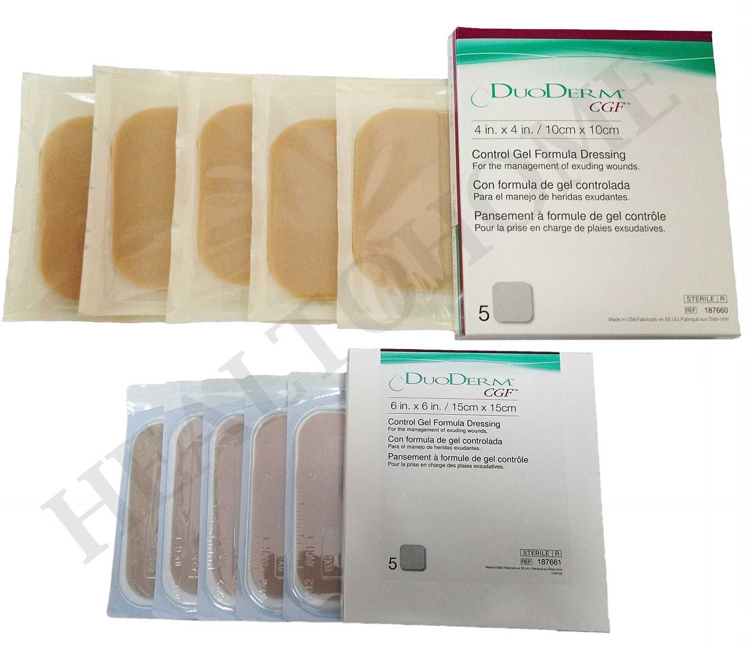 Duoderm CGF แผ่นแปะแผลกดทับ