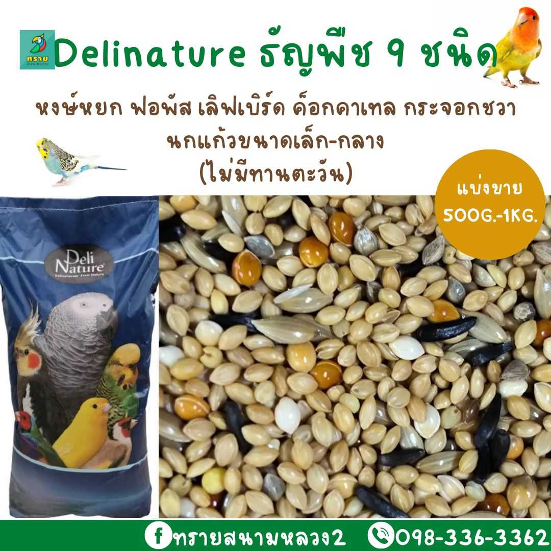 Delinature ธัญพืช 9 ชนิด (แบ่งขาย 500G.-1KG.)