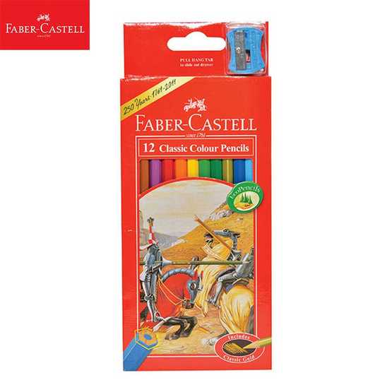 Faber-Castel สีไม้ยาว อัศวิน /Color pencil
