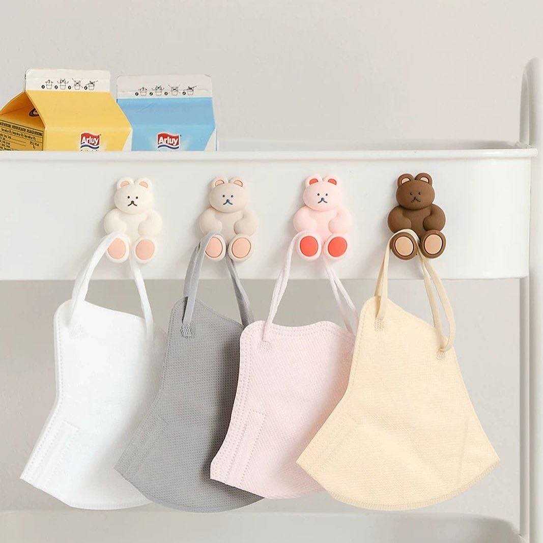 แก๊งค์น้องหมีติดผนัง Twinnies Decor