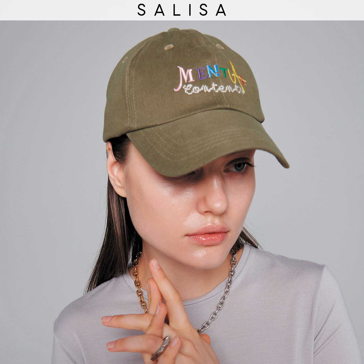 EiE Unisex CAP Mental Contents Army Green