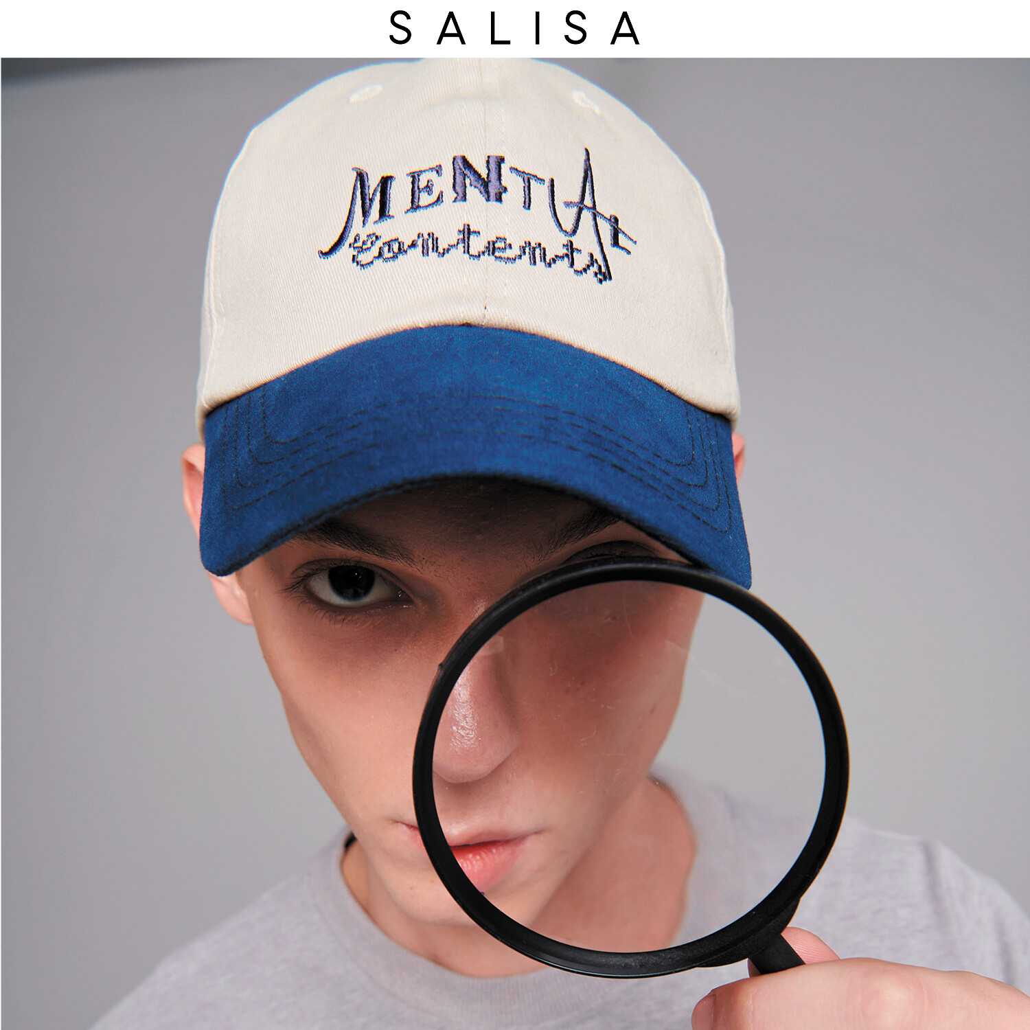 EiE Unisex CAP Mental Contents Beige/Navy