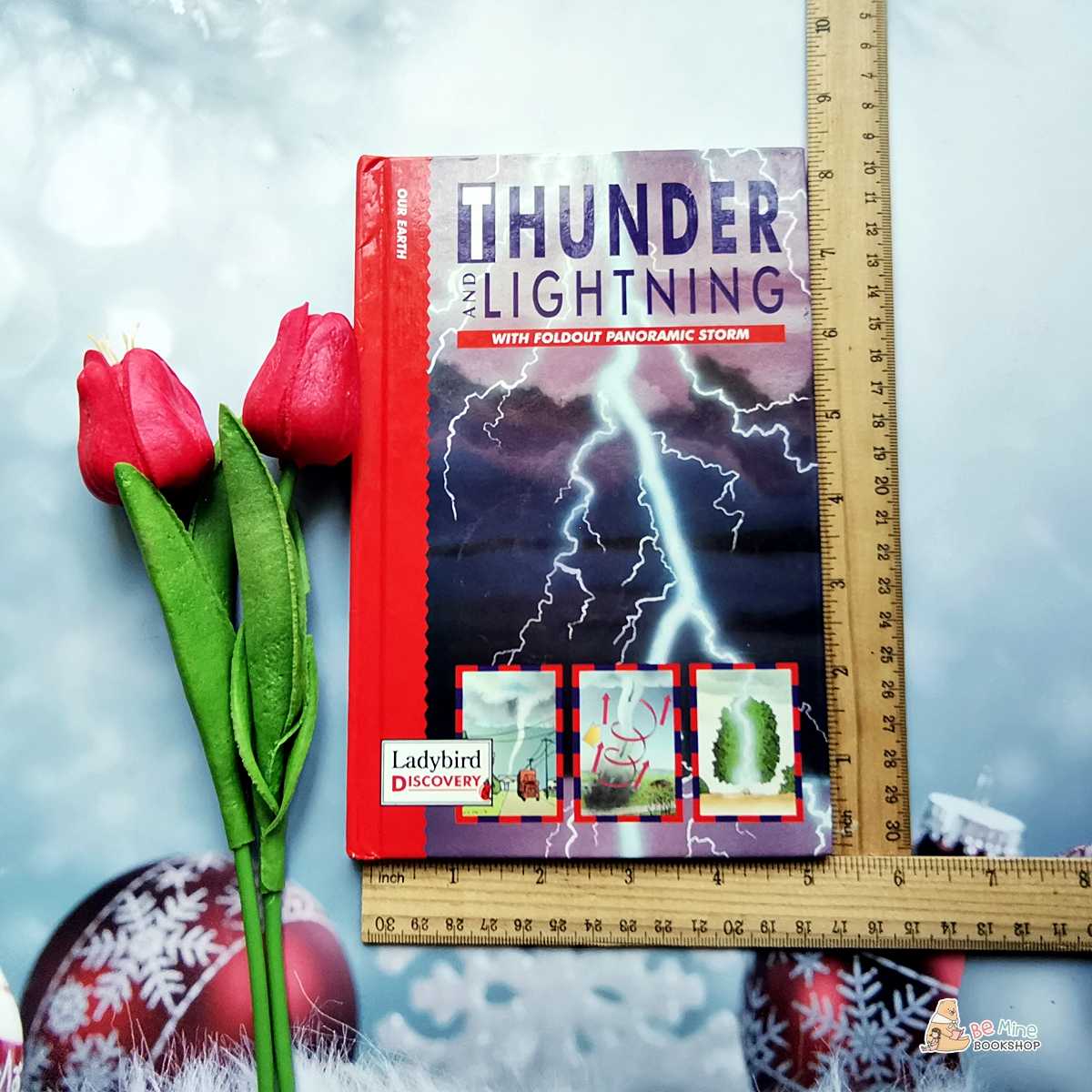 ความรู้ฟ้าร้อง ฟ้าผ่า ║Thunder and Lightning║มือสอง ปกแข็ง ขนาดกลาง
