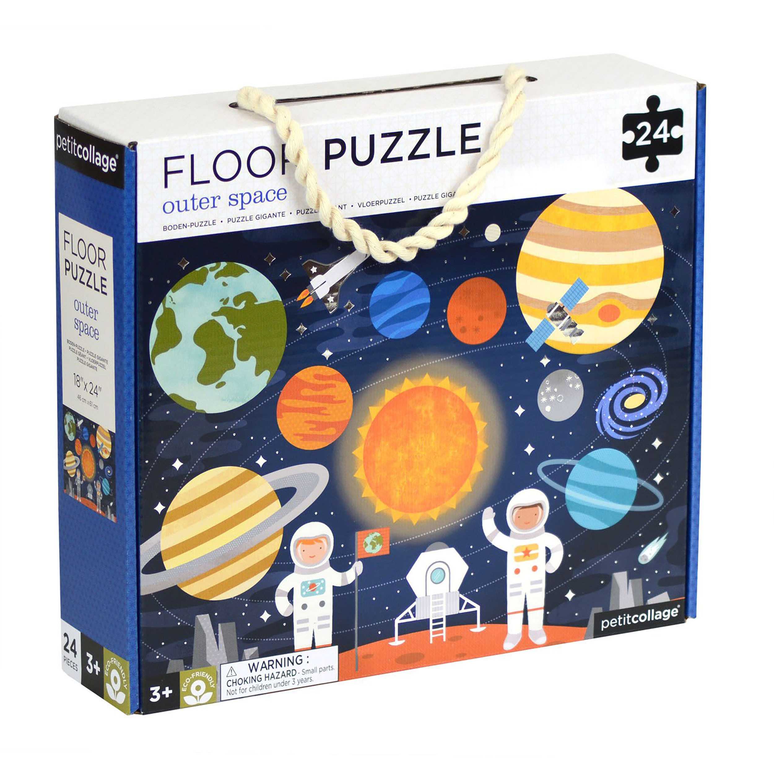 Outer Space Floor Puzzle  จิ๊กซอว์ 24 ชิ้นใหญ่ ลายอวกาศ