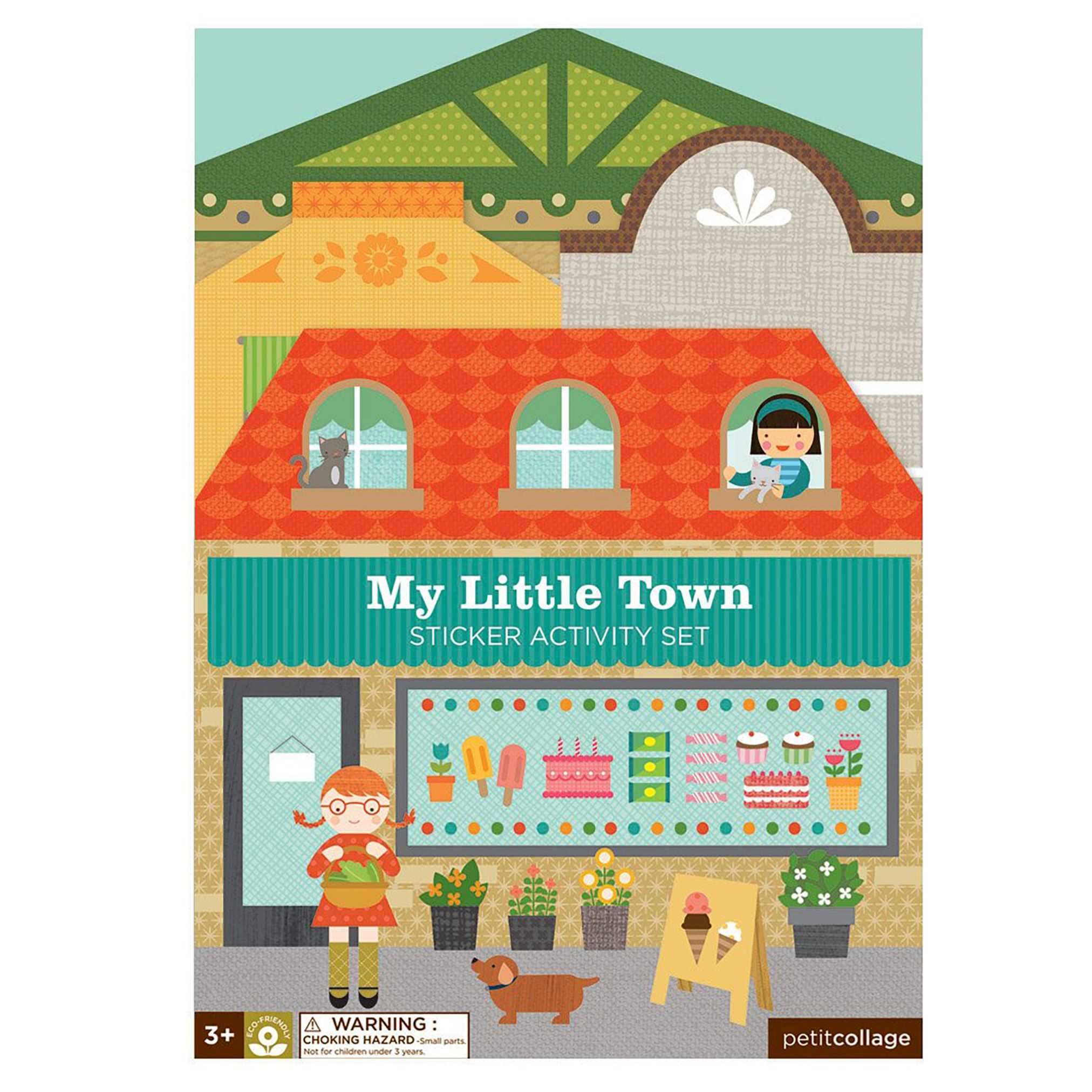 My Little Town Sticker Activity Set  สมุดสติ๊กเกอร์ เมืองของฉัน