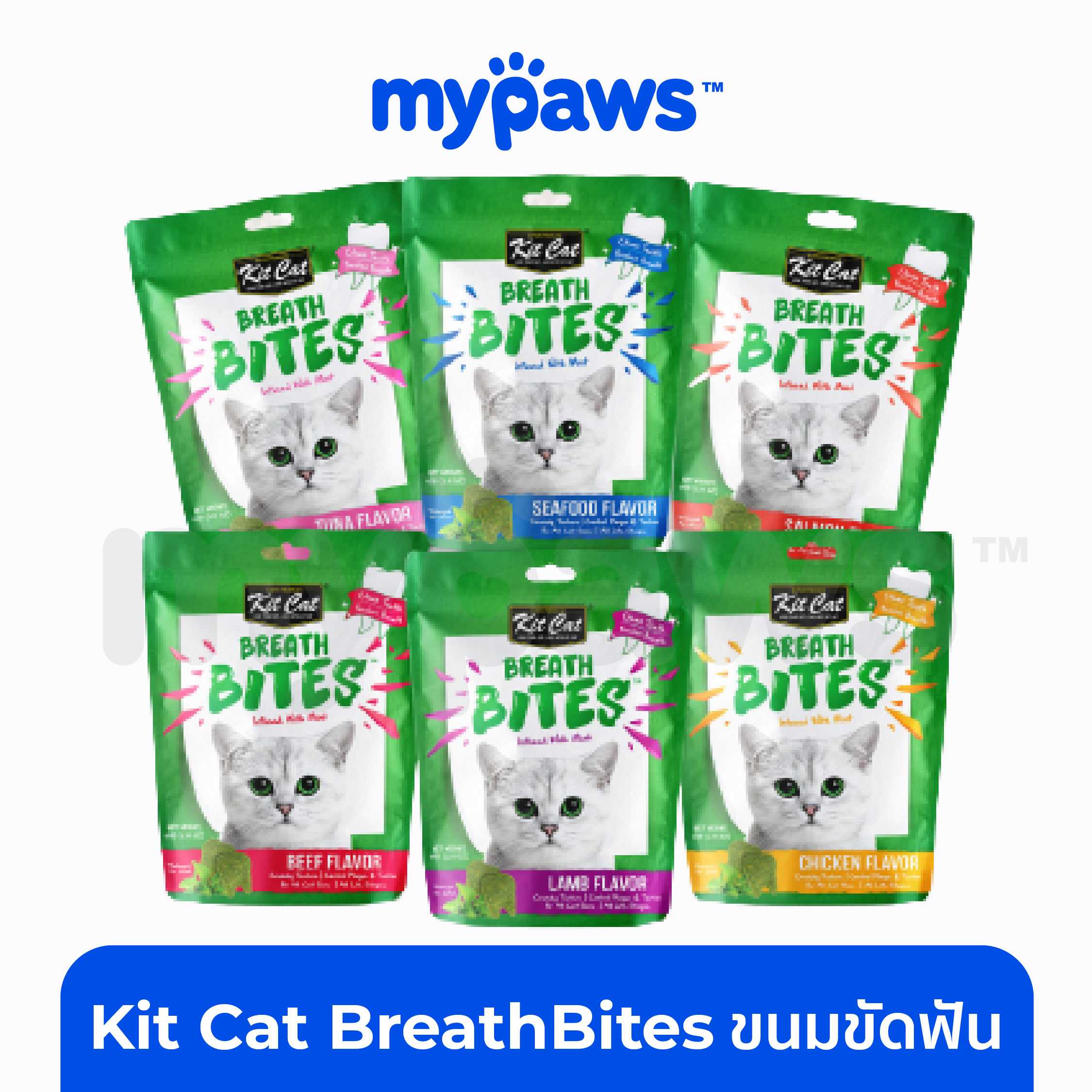 Kit Cat BreathBites  ขนาด 60g