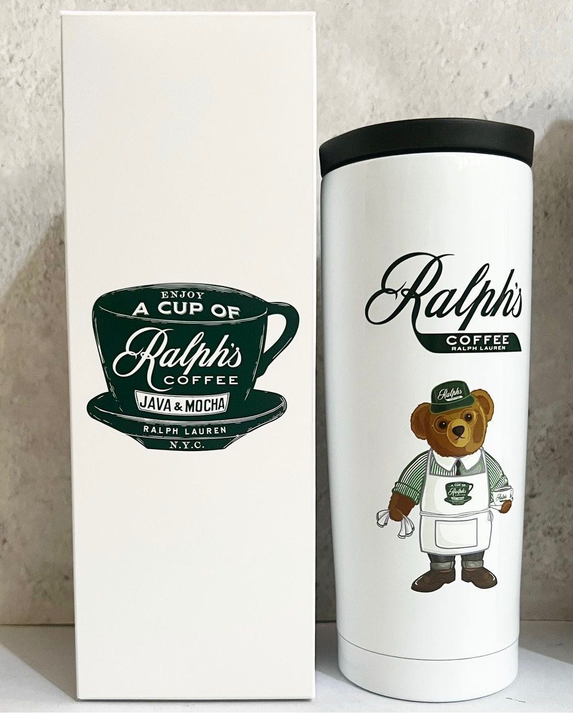 🇯🇵JAPAN Ralph's Coffee  Stainless Tumbler เก็บรักษาอุณหภูมิ 16oz. / 480 ml.  สวยน่ารัก