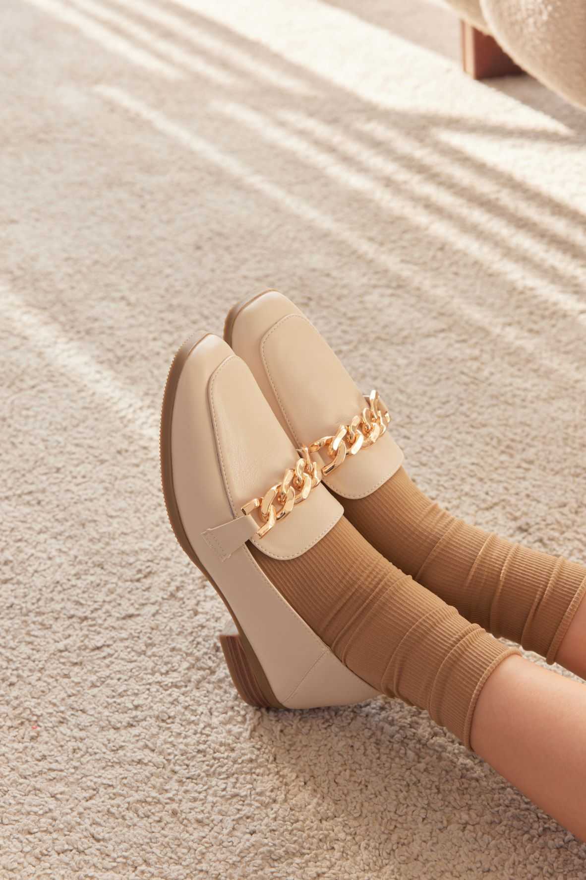 Gordinary Mina - Beige  (สีเบจ) Size 36-41
