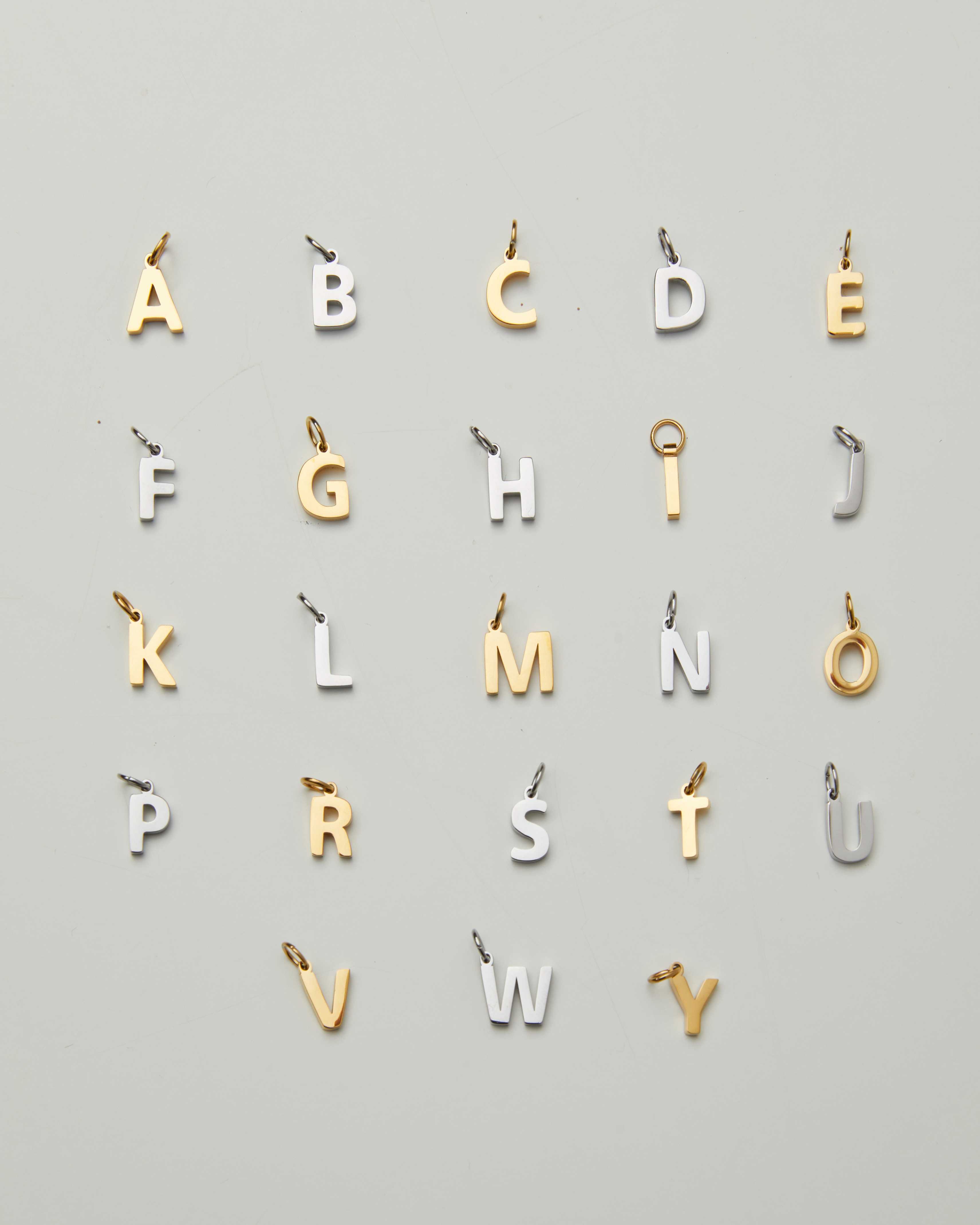 Alphabet pendant 02 (L-Y)