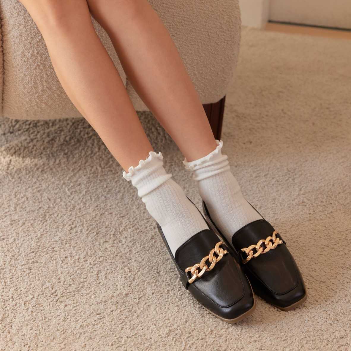 Gordinary Mina - Black (สีดำ) Size 36-41