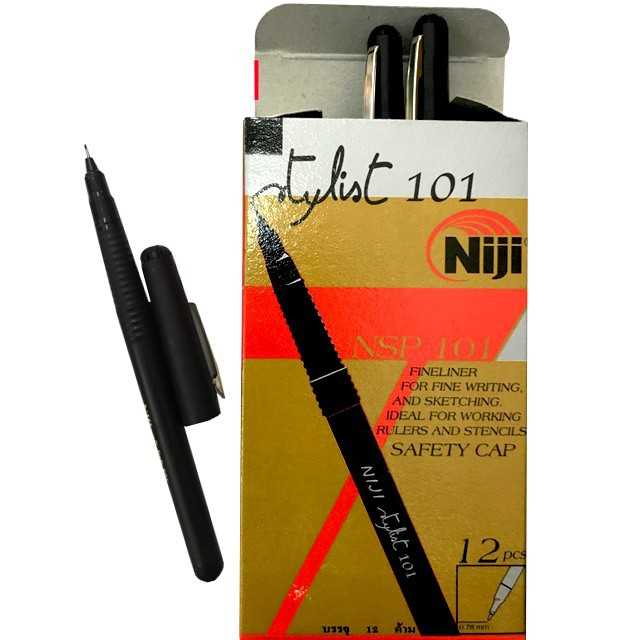 NIJI ปากกาตัดเส้น NSP-101 / Micro Point markers