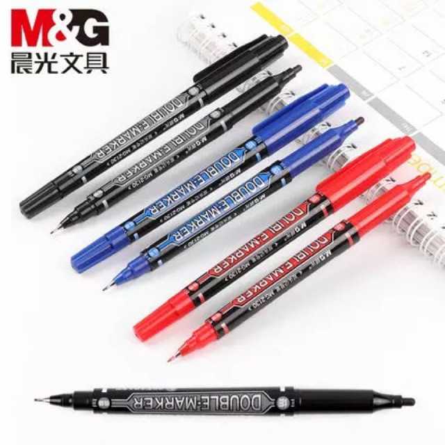 M&G ปากกาเขียน CD 2 หัว MG-2130 /Permanent CD Pen