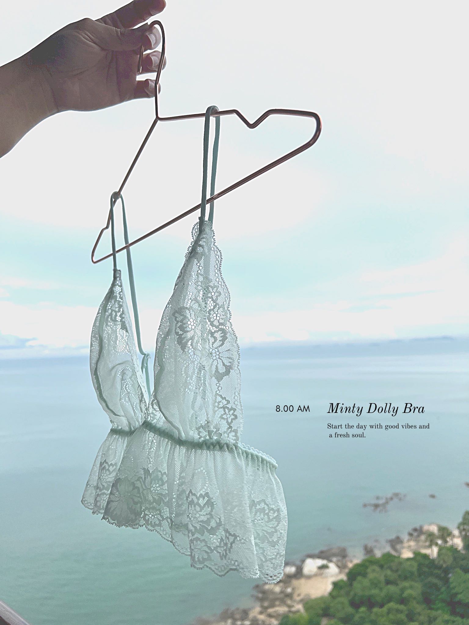 Minty Dolly Set (Bra + Panty)